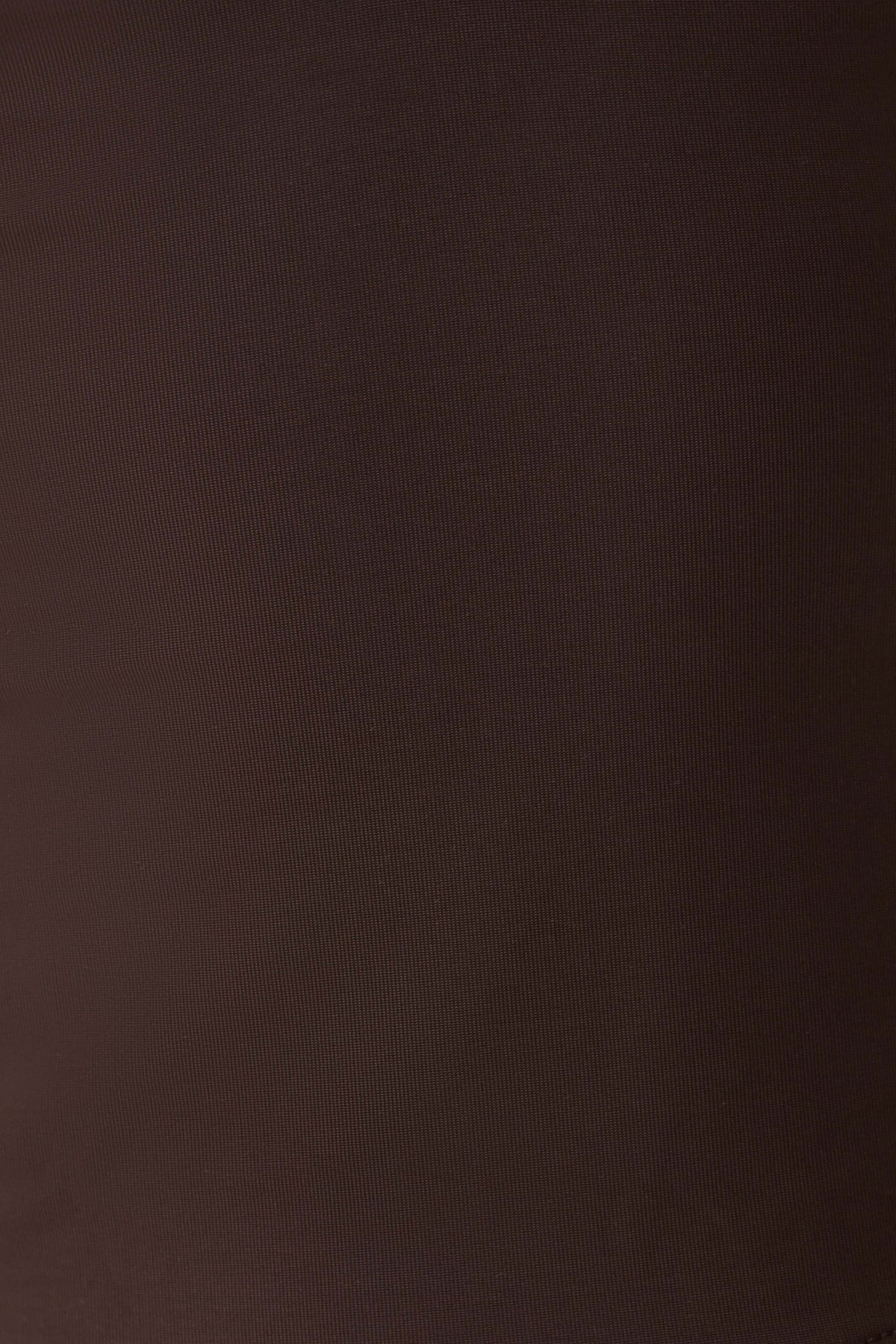 Aspyn Slinky And Mesh Top - Chocolate