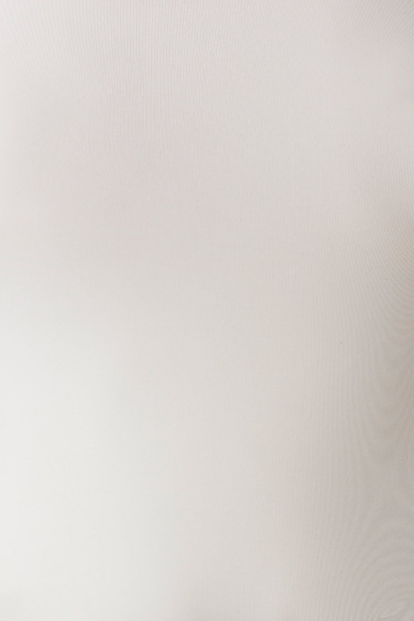 Chai Peached Jersey High Neck Top - Ivory
