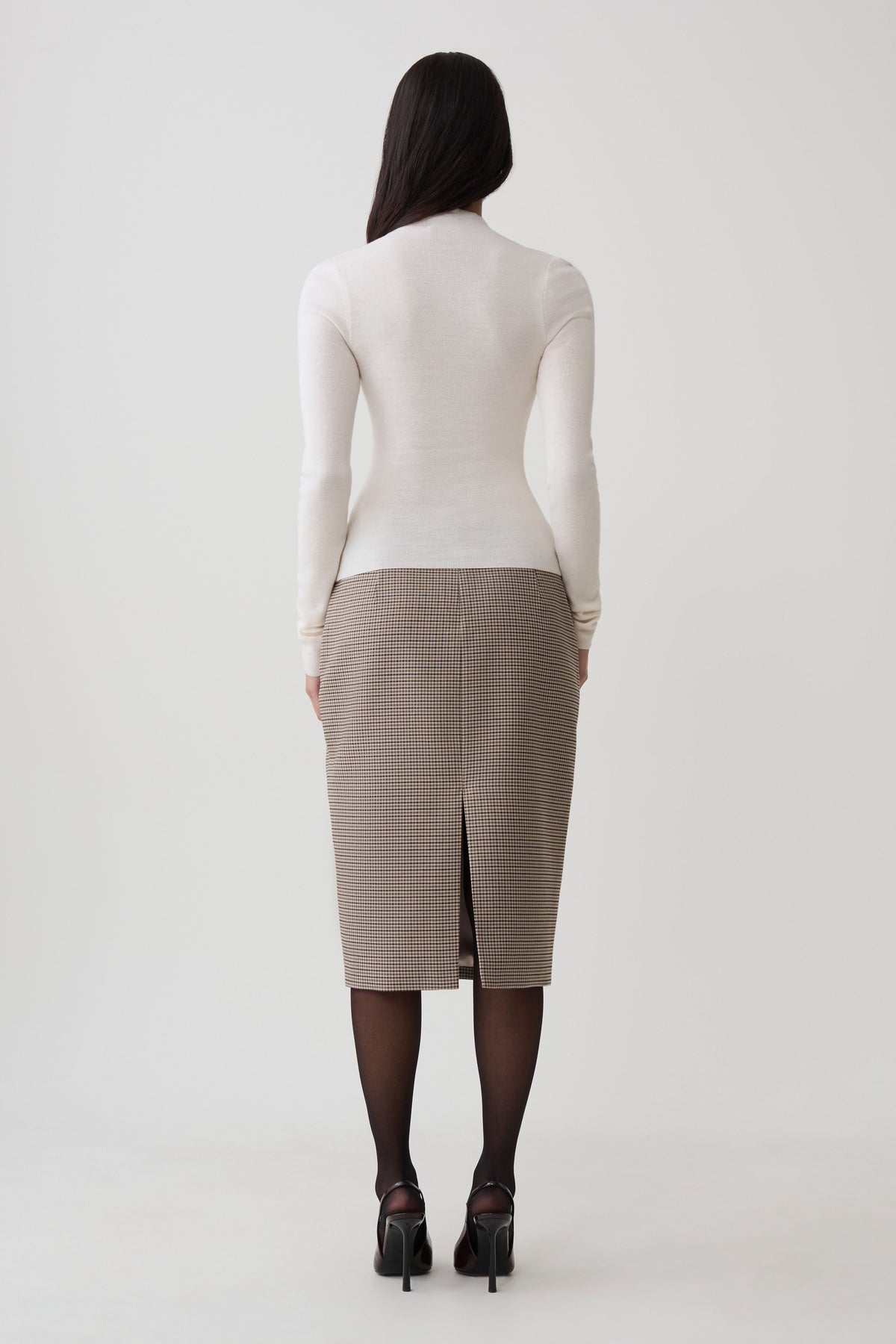 Moniqua Knit Long Sleeve Top - Ivory