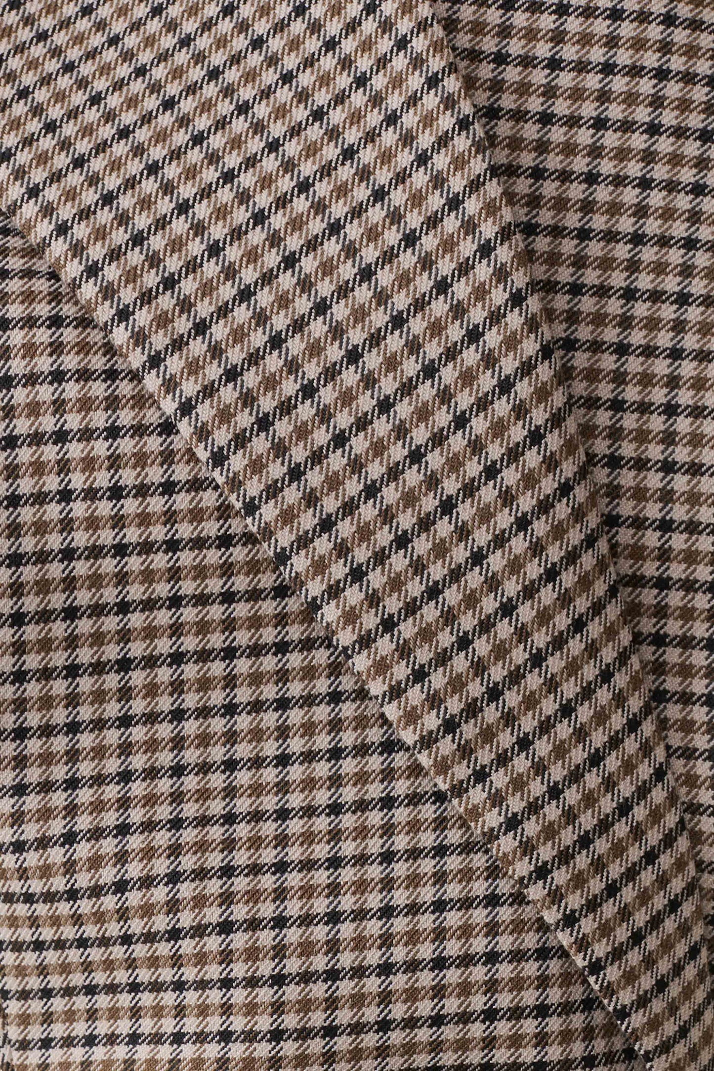Gisella Suiting Asymmetrical Vest - Tan Check
