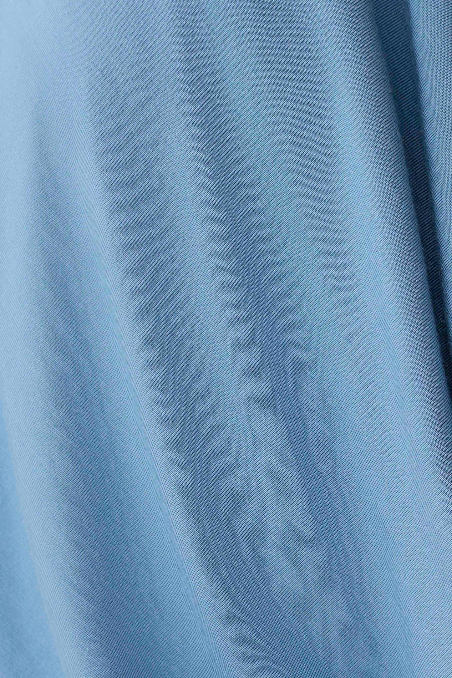 Huyen Cowl Front Modal Top - Blue Shadow