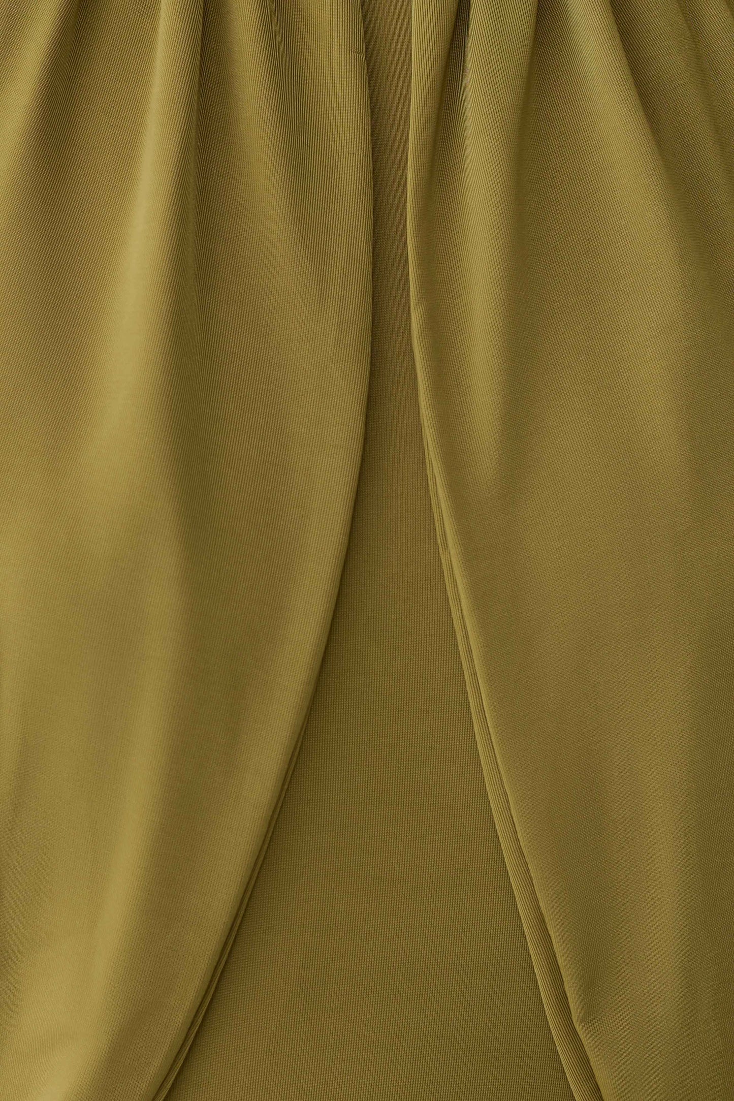 Joan Halter Neck Slinky Maxi Dress - Martini Olive