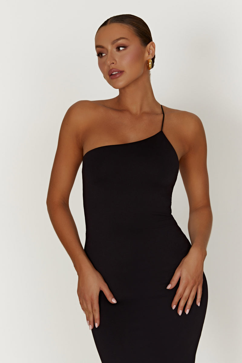 Style 1-2117248291-3855 Spanx Size XS Black Cocktail Dress on Queenly