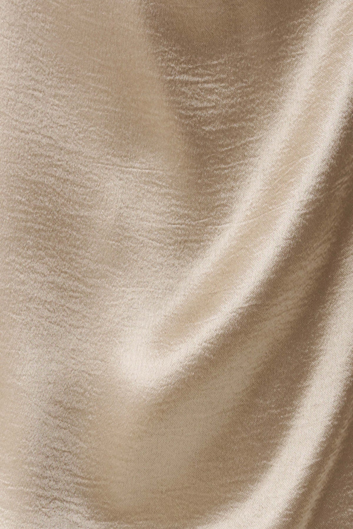 Cleo Satin Midi Skirt - Gold