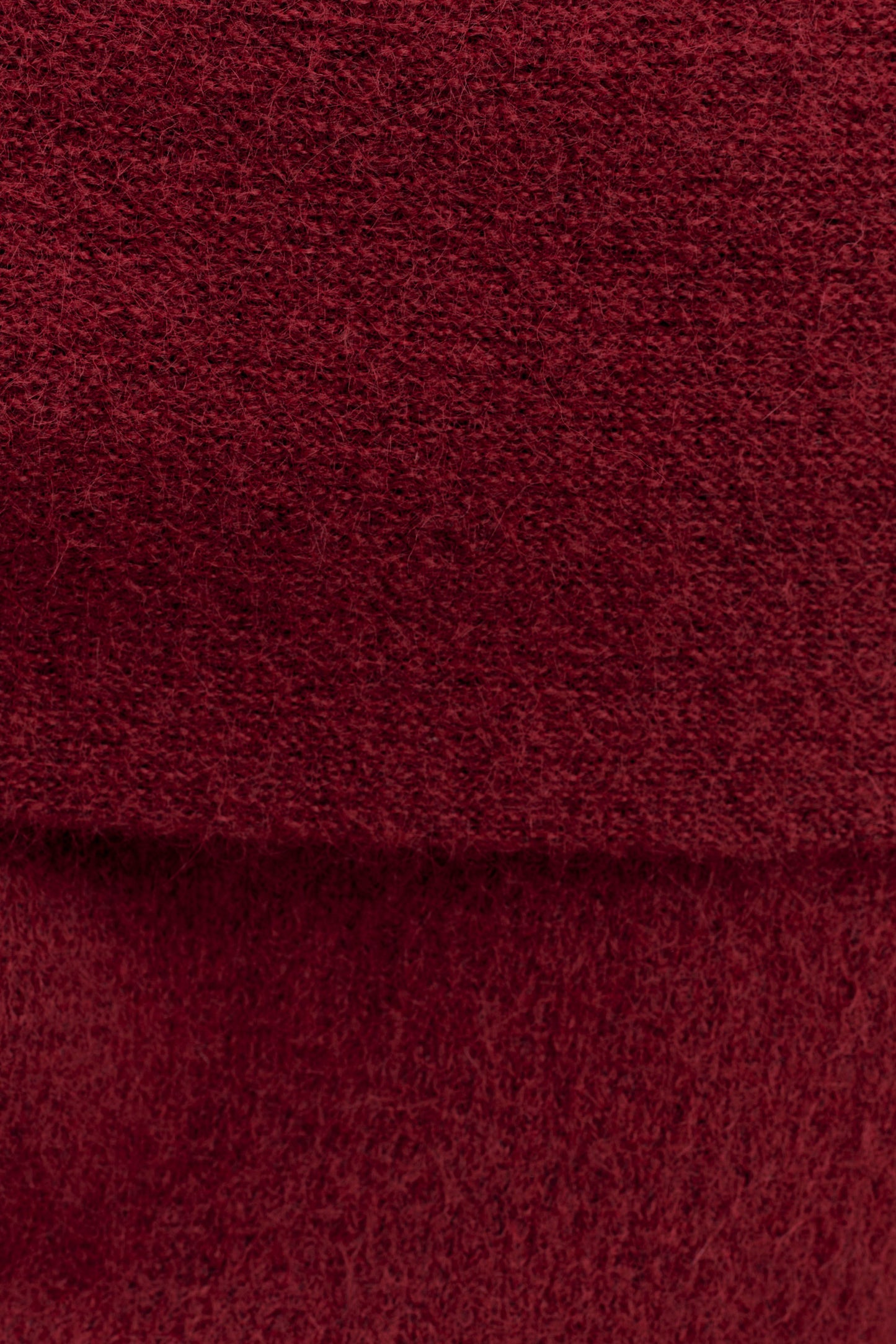 Charlotte Knit Maxi Skirt With Overlay - Merlot