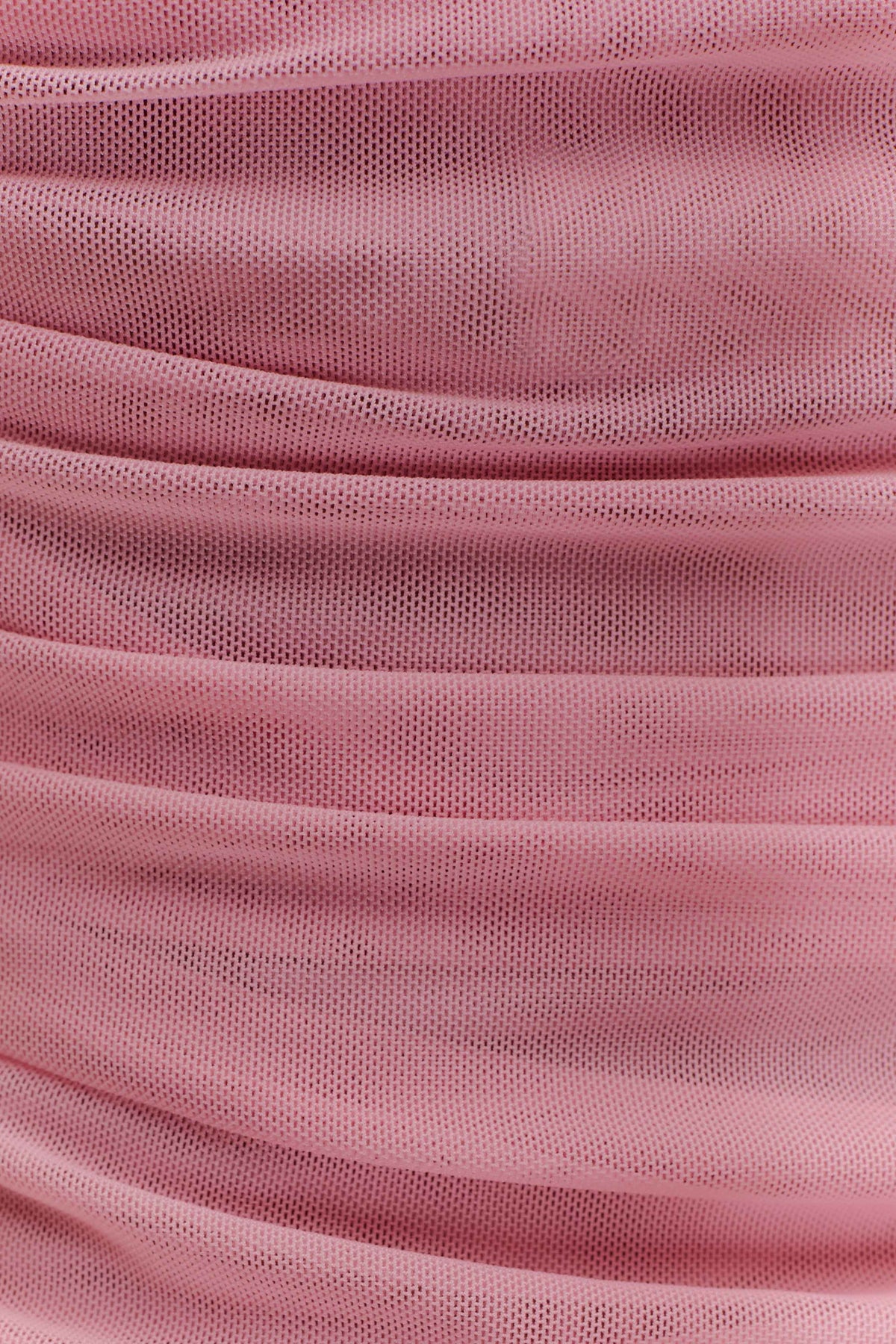 Brooklyn Mesh Crop Top - Candy Pink
