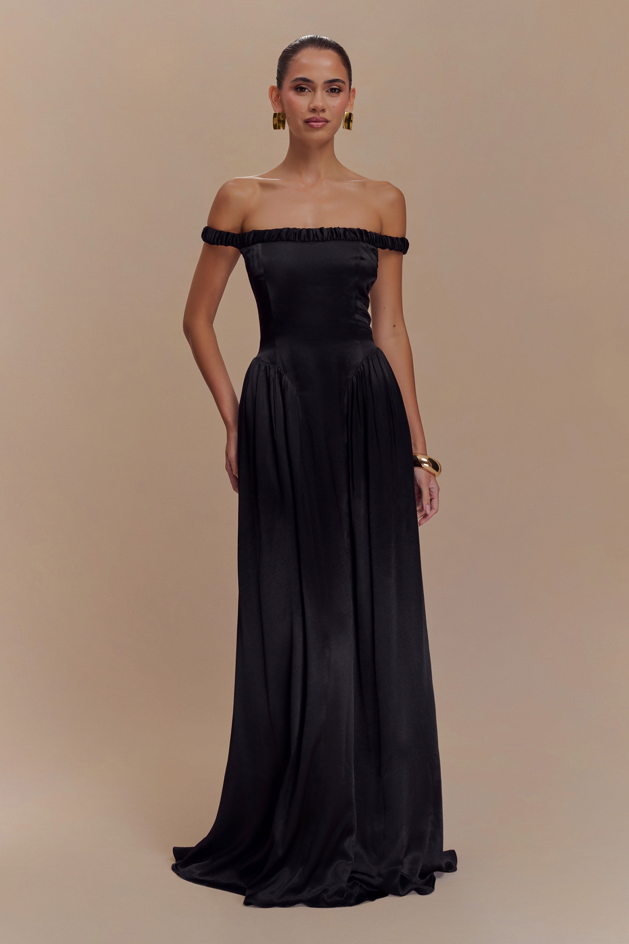 Coco Dropped Waist Maxi Dress