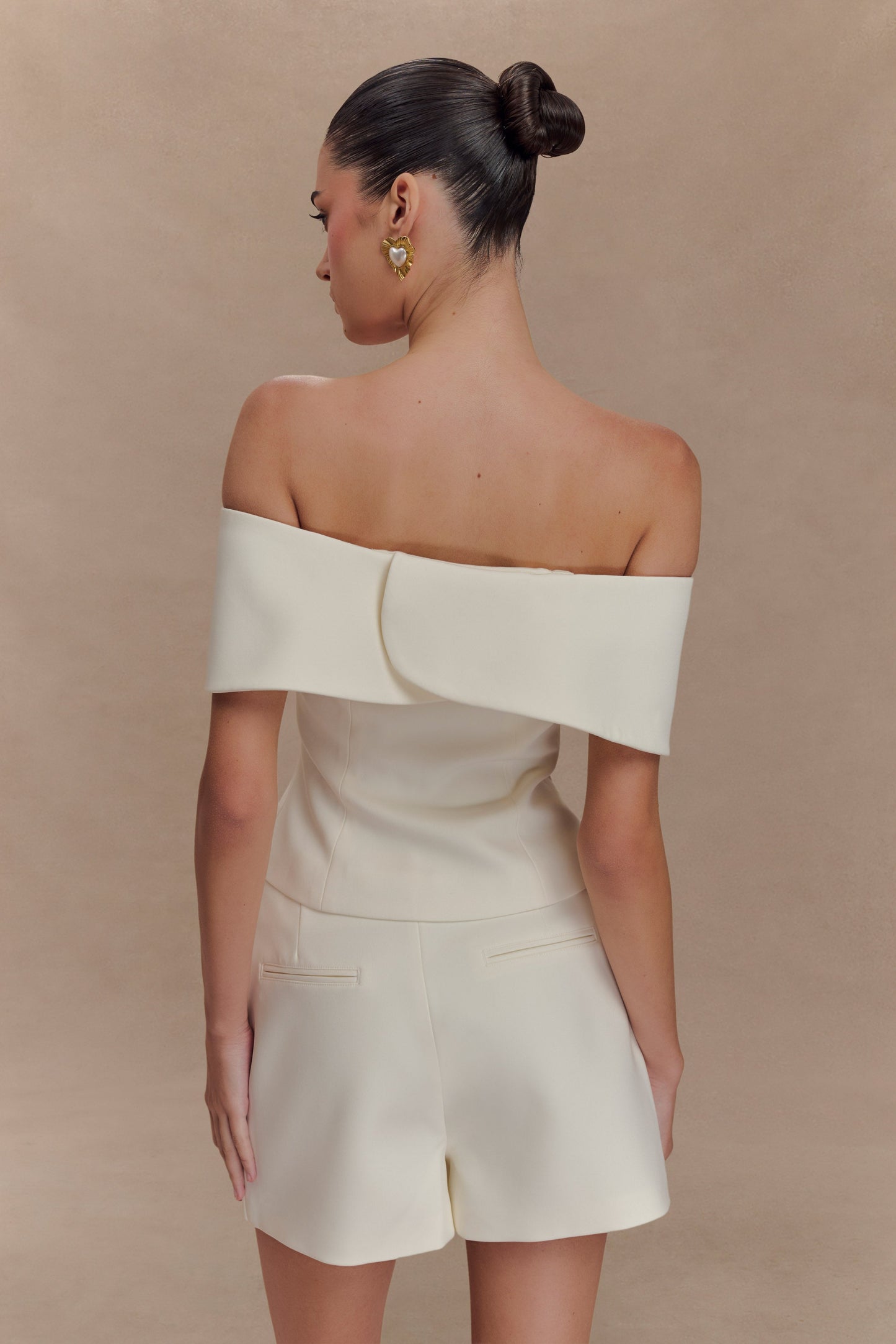 Maxime Suiting Vest - Ivory