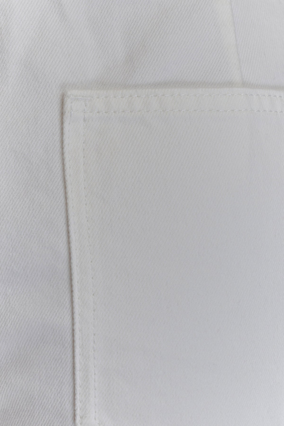 Caitlin Mid Rise Denim Jeans - White