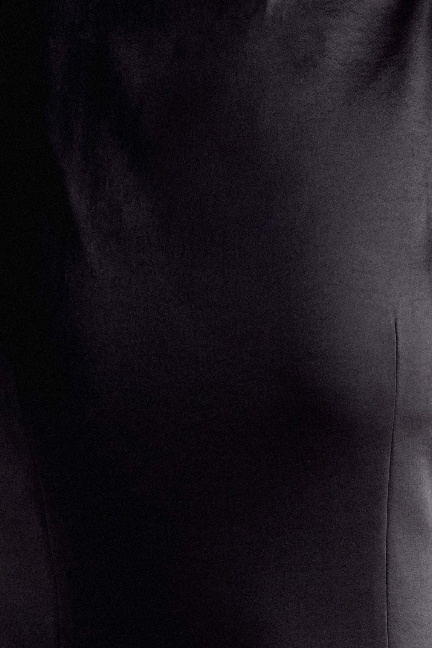 Lilly Sweetheart Satin Maxi Dress - Black