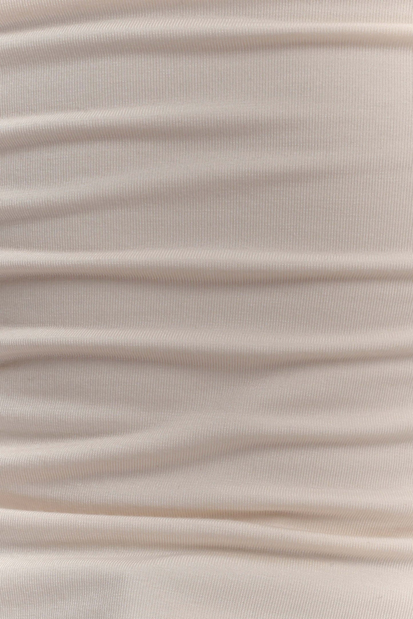 Ember Modal Long Sleeve High Neck Top - Ivory