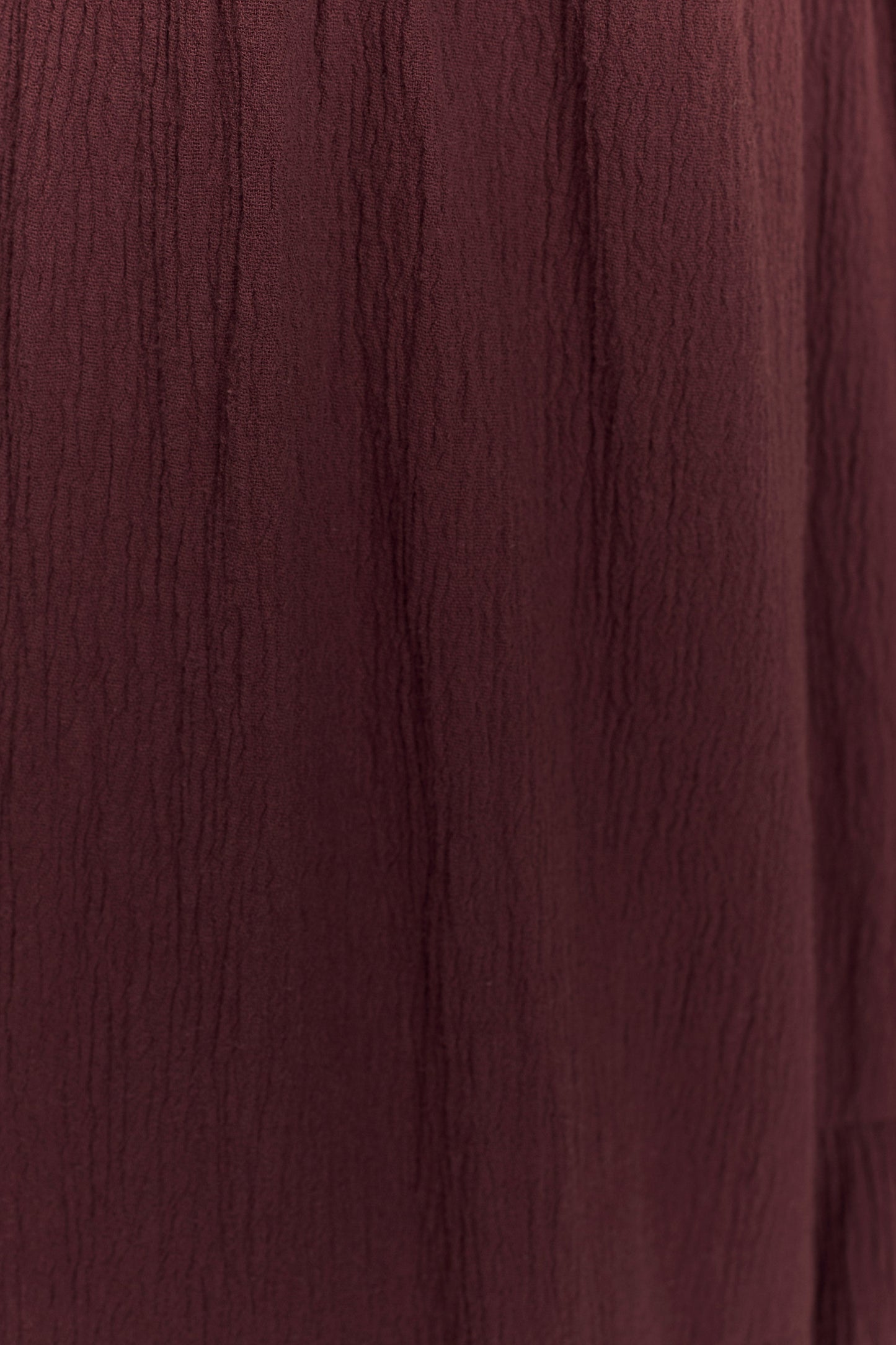 Lenny Front Tie Top - Chocolate