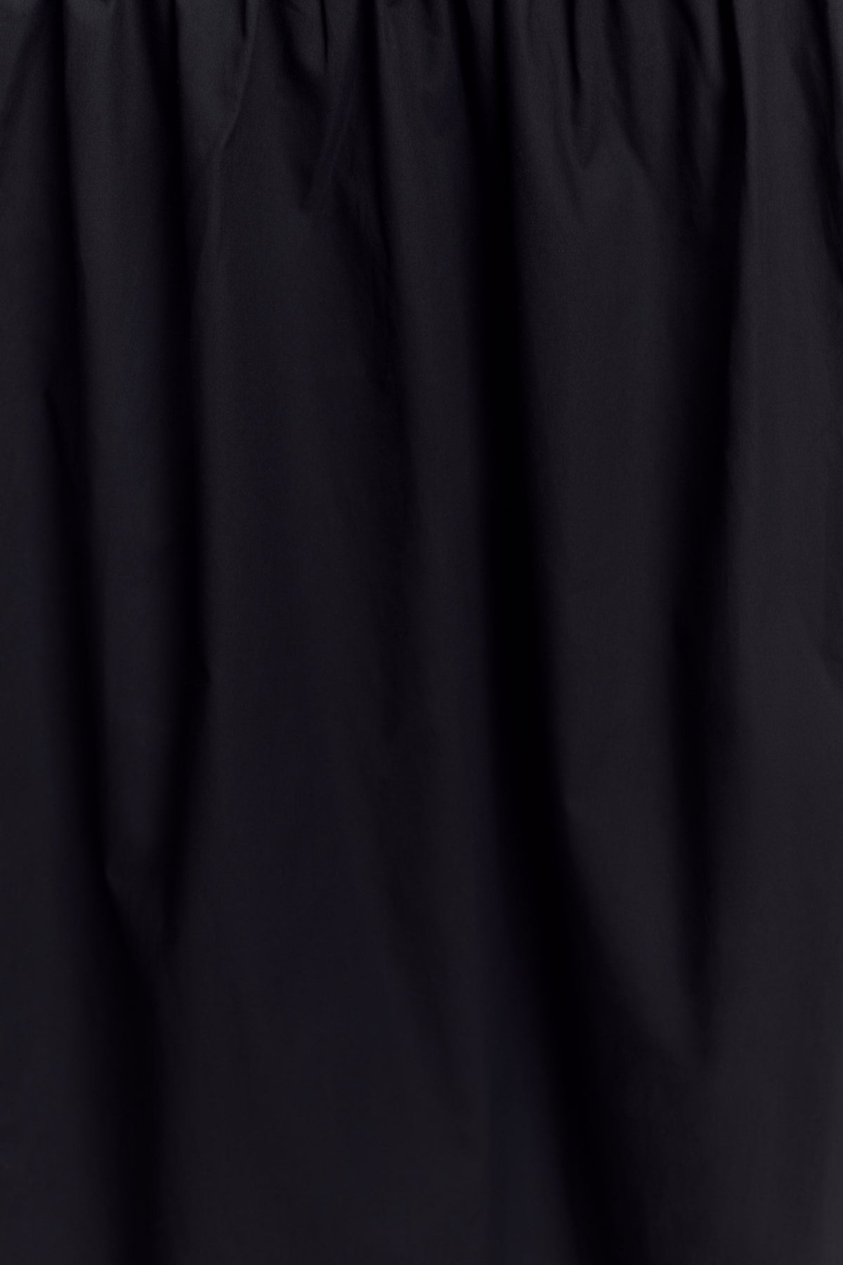 Janis Cotton Frill Maxi Dress - Black