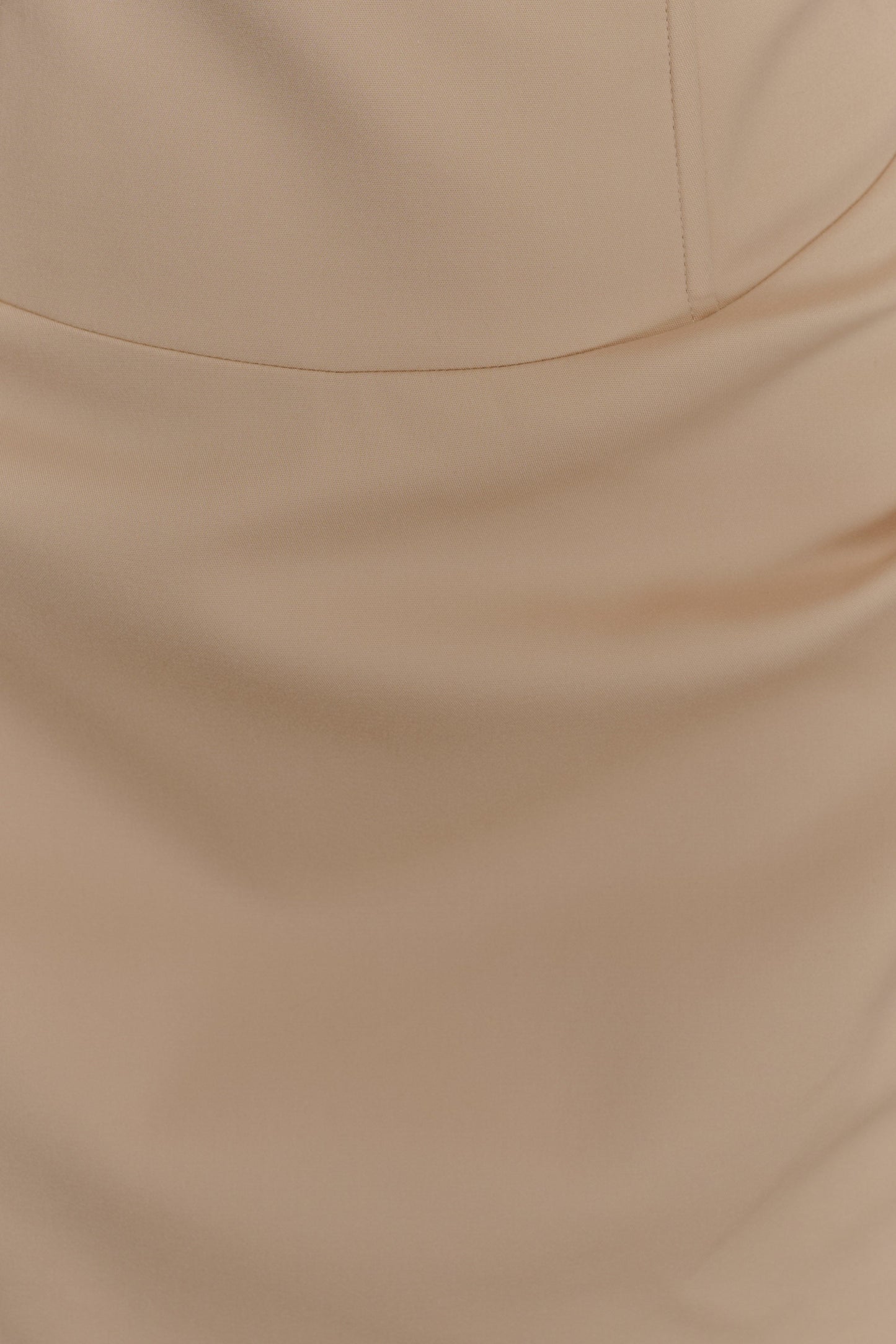 Doris Sleeveless Mini Dress - Camel