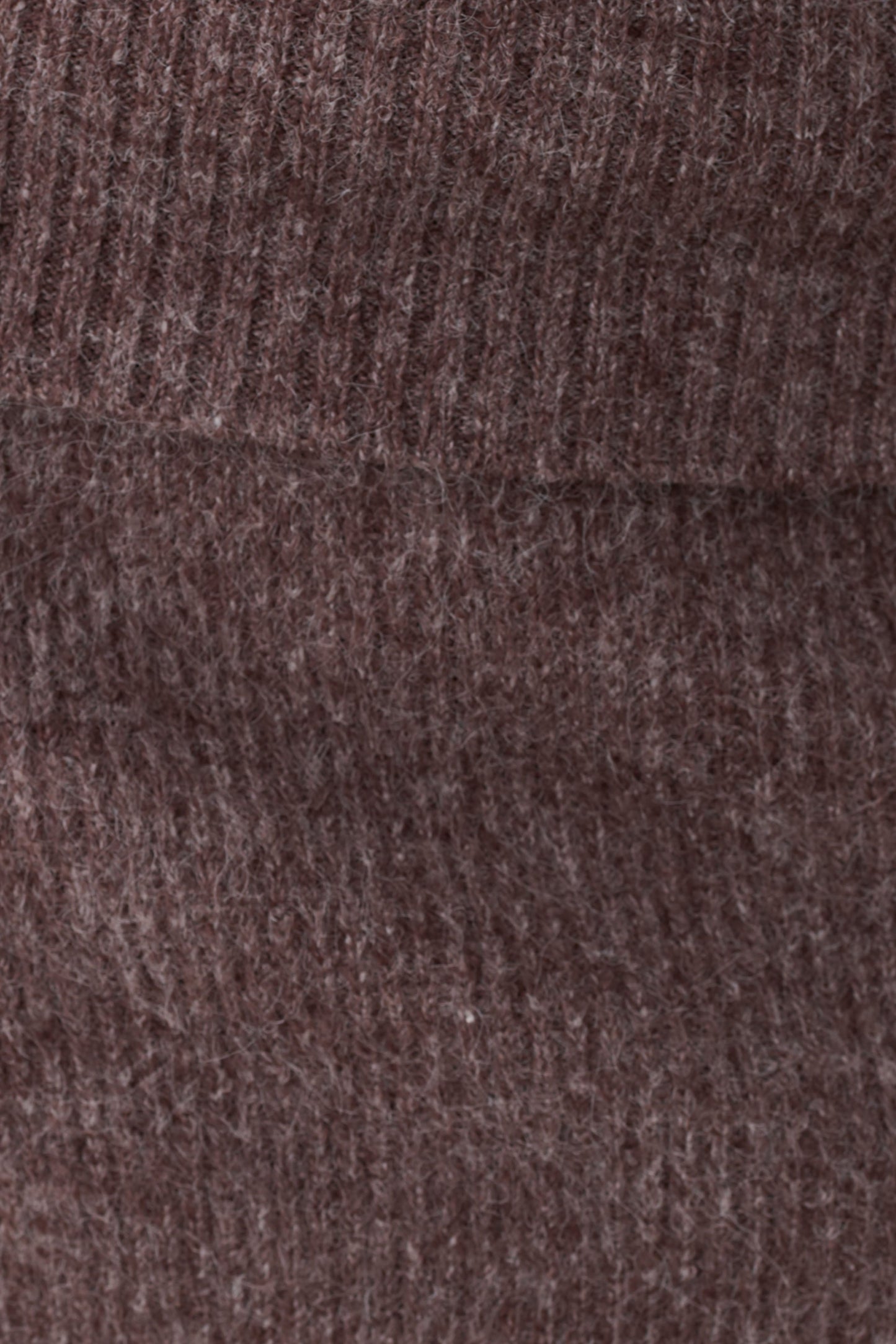 Skylaine Knit Mini Skirt - Brown Marle