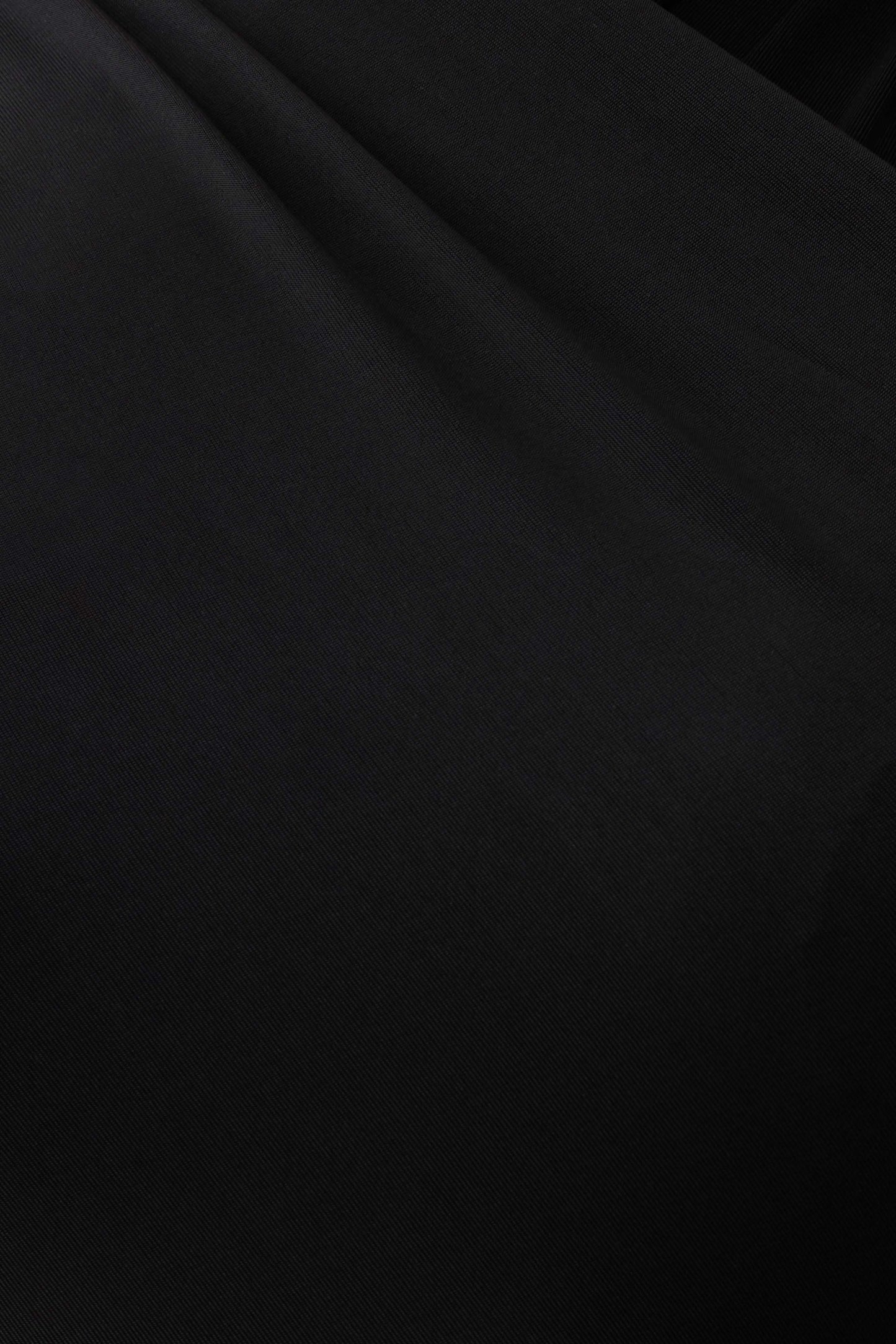 Junie Cross-Over Neck Slinky Maxi Dress - Black