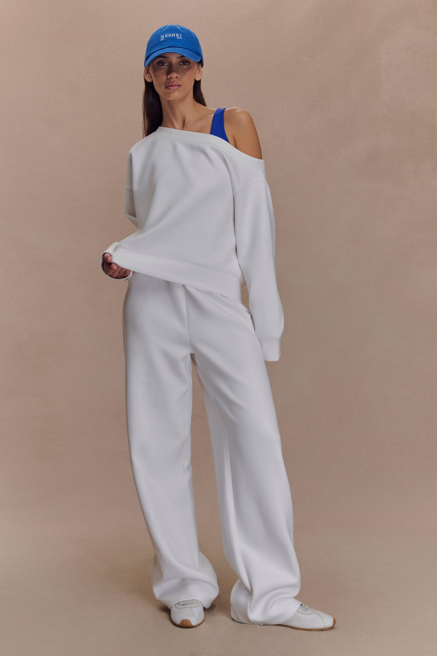 August Straight Leg Jogger - Ivory