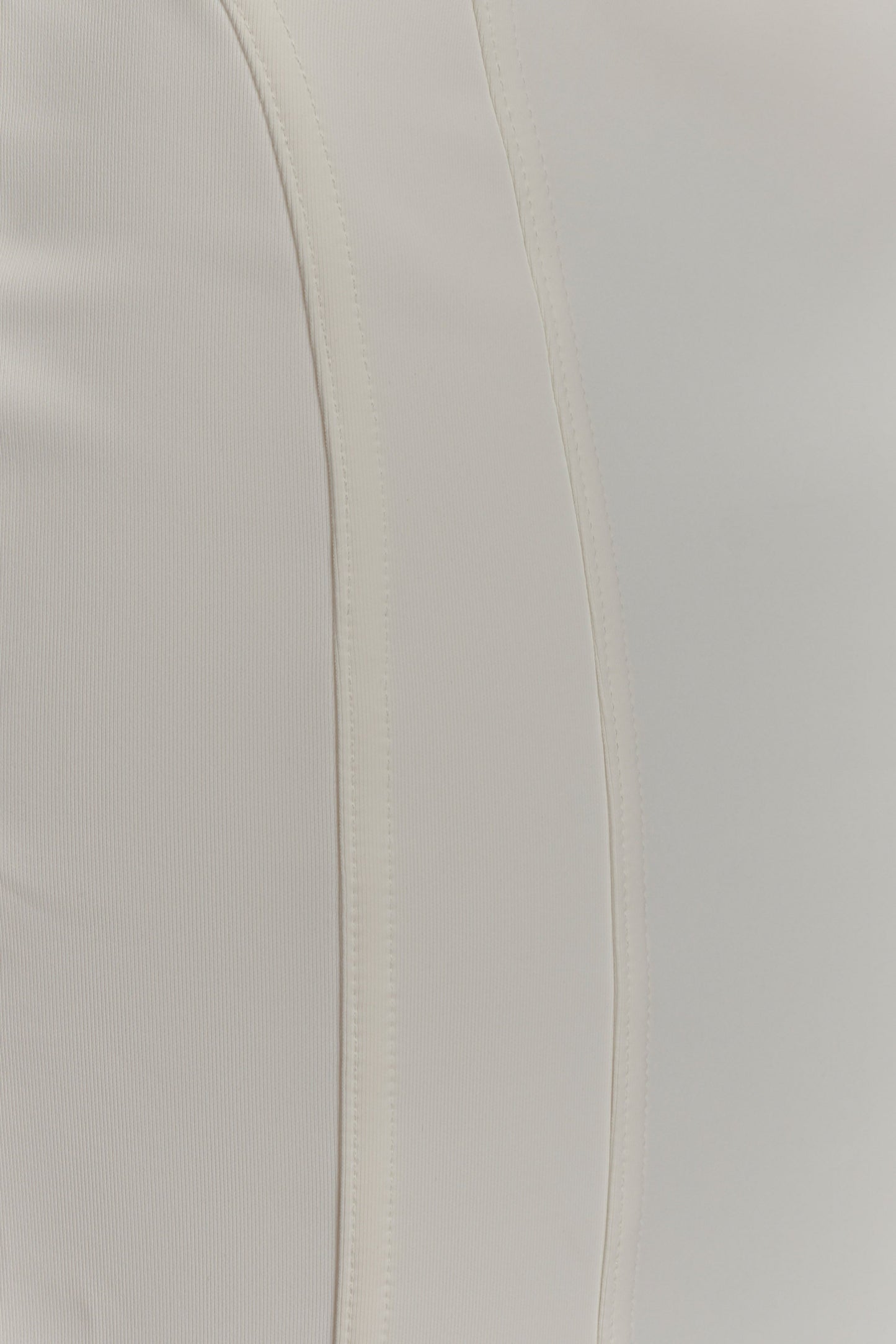 Alma High Waist Maxi Skirt - White