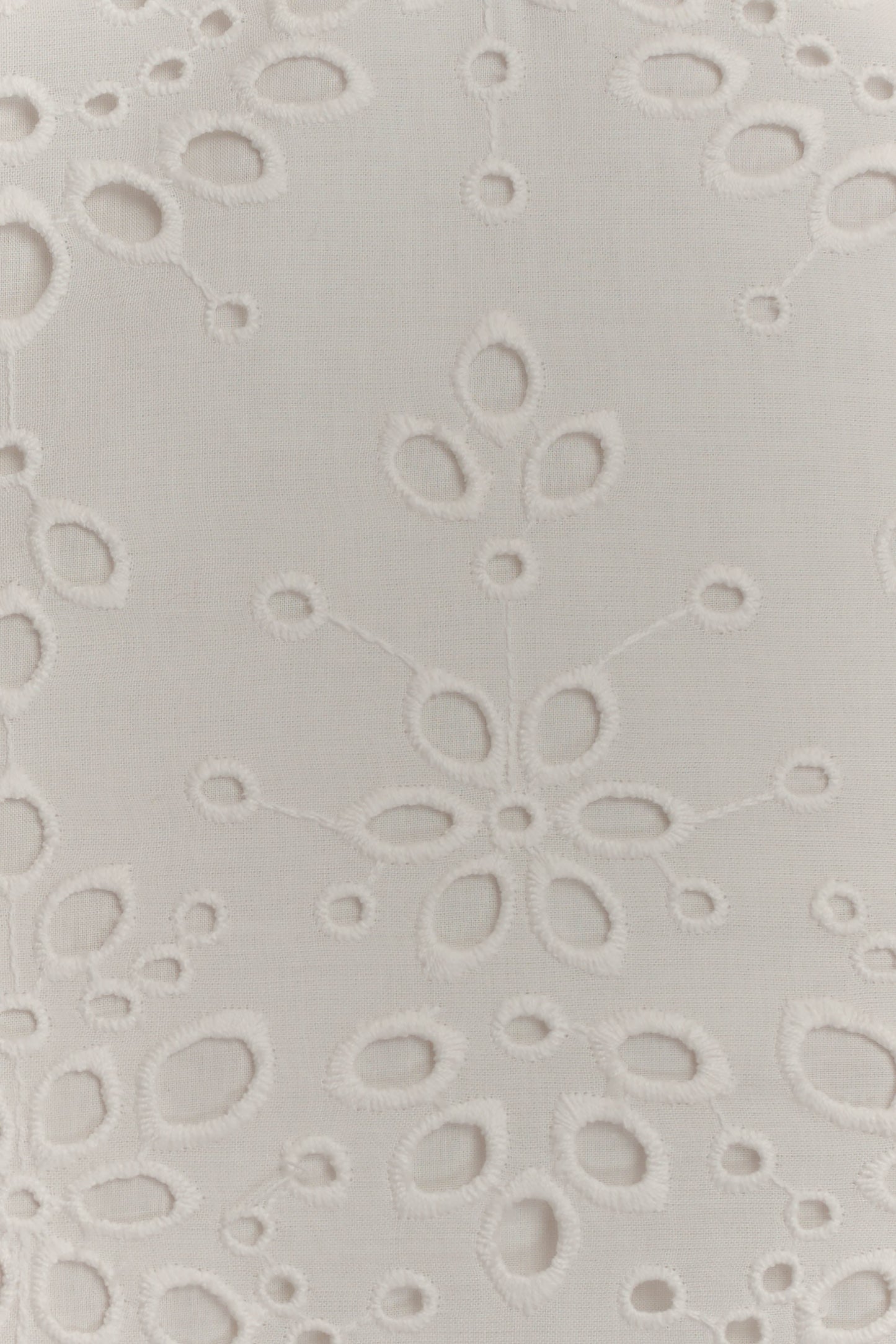 Kensley Broderie Midi Skirt - White