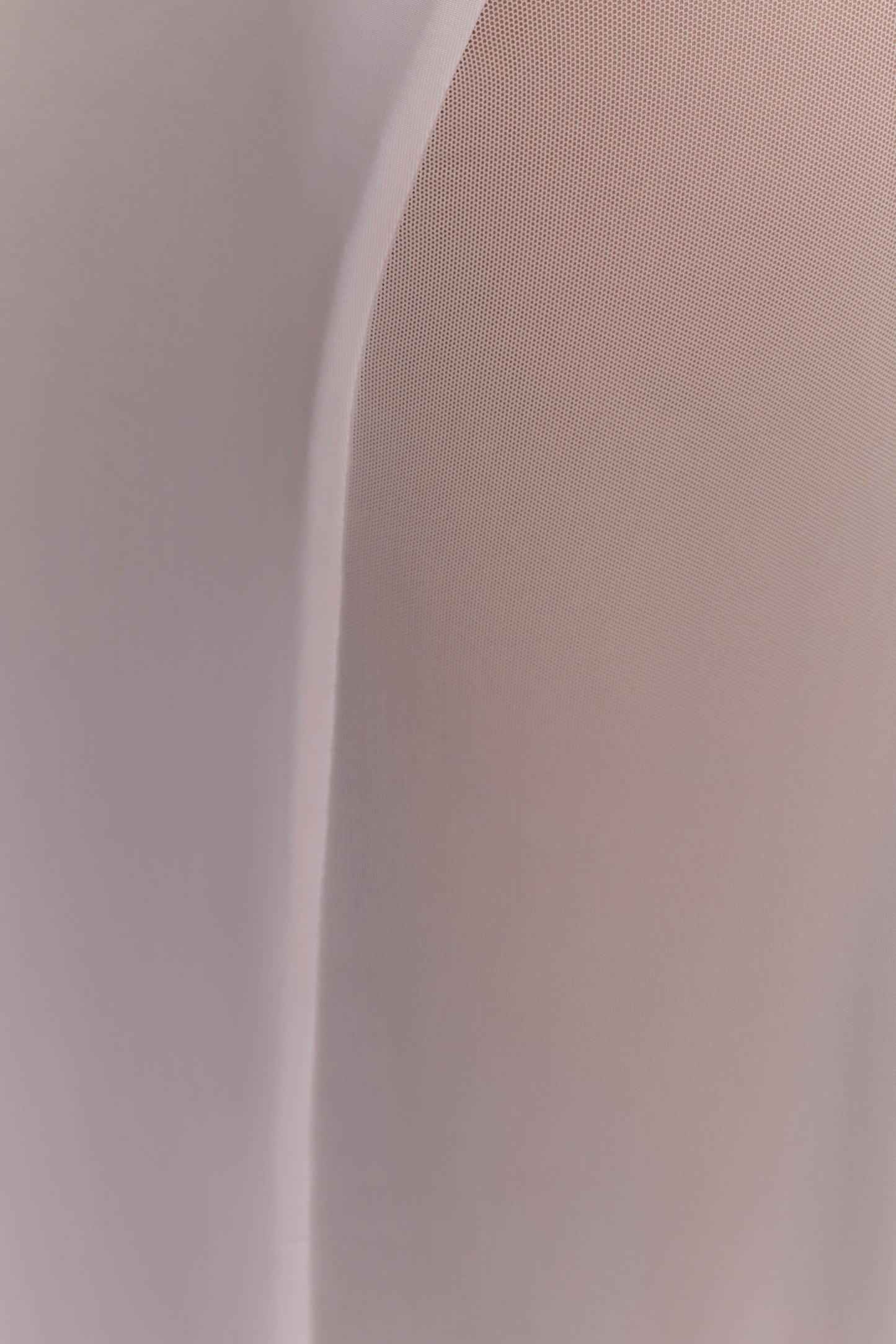 Wyatt Slinky And Mesh Maxi Dress - Pale Pink