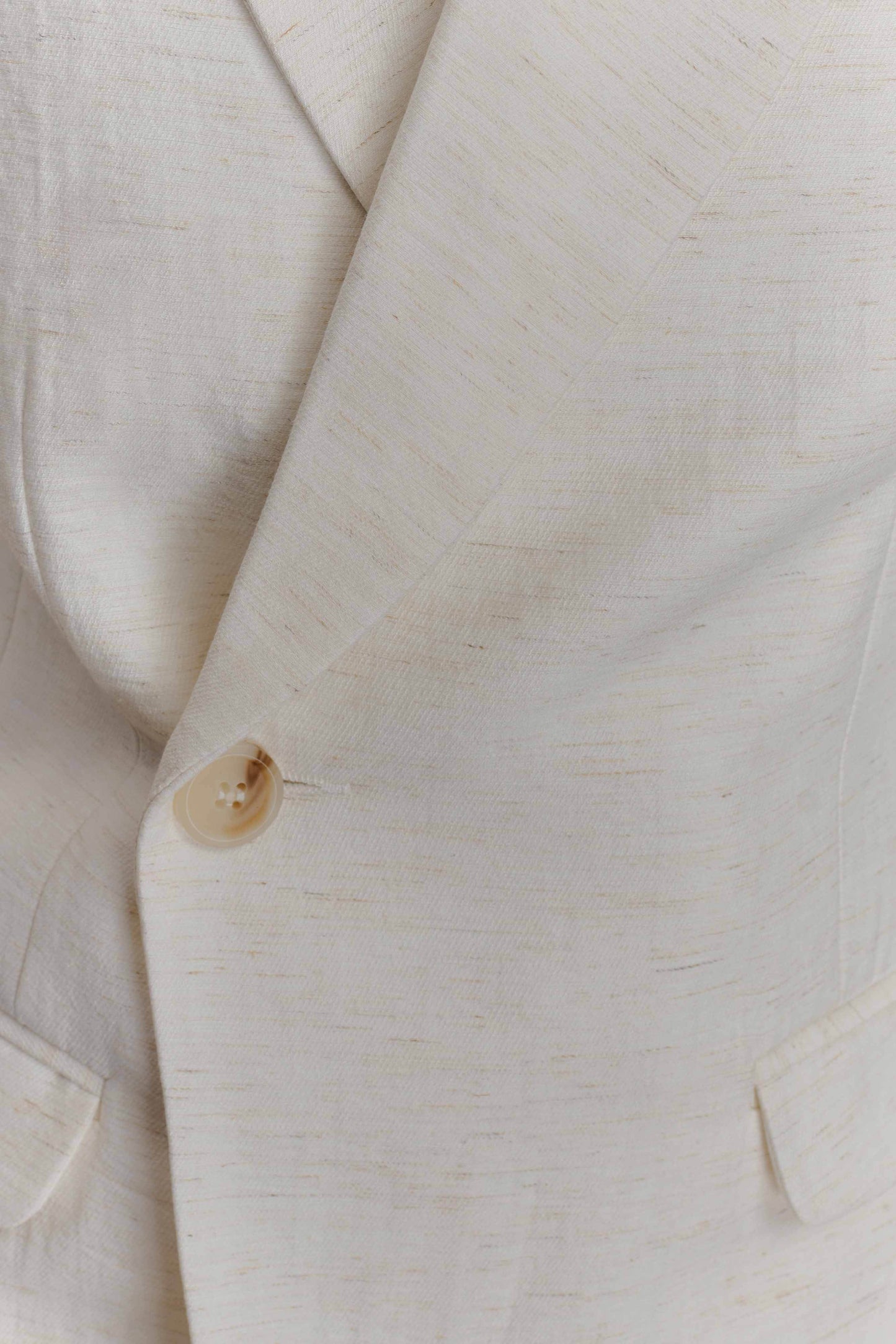 Jameson Cinched Linen Blazer - Oat Marle