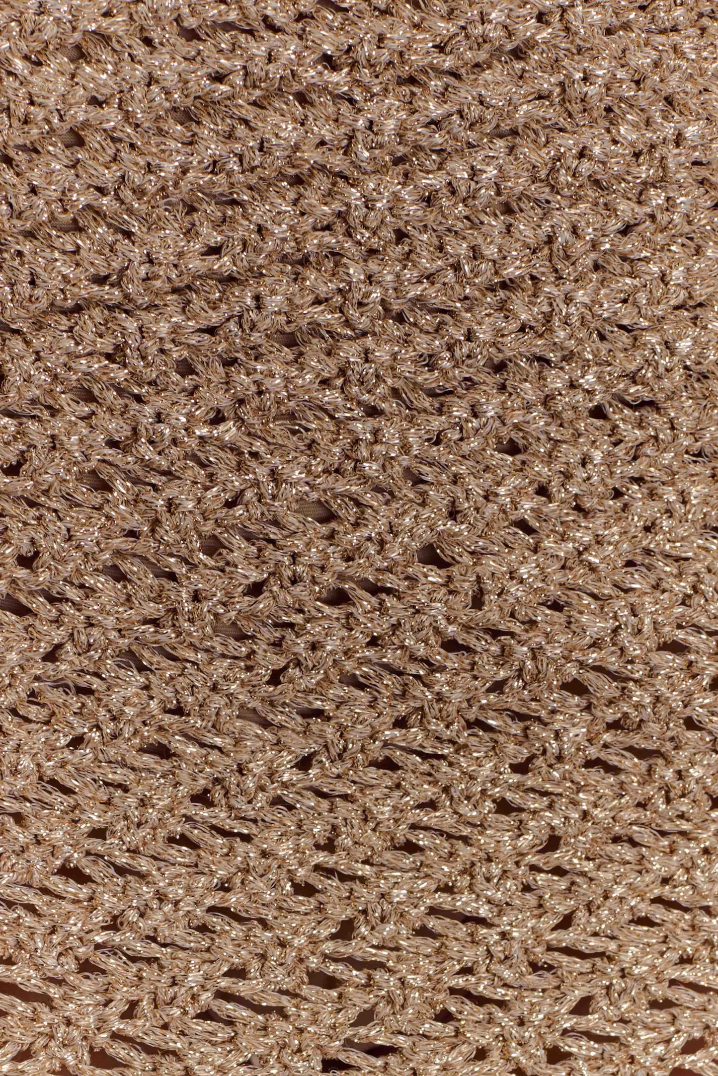 Waverley Metallic Knit Mini Skirt - Gold