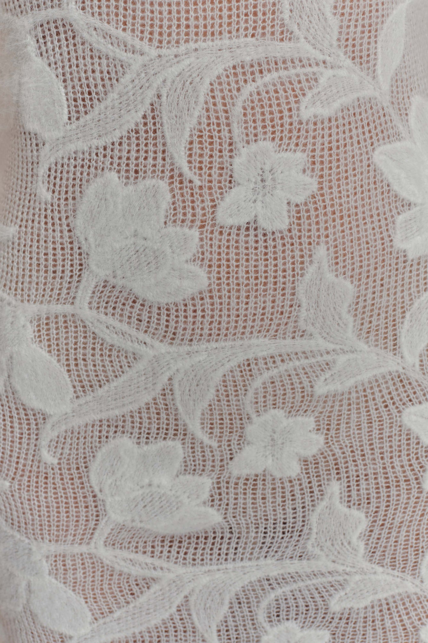 Cornelia Floral Sheer Maxi Dress - Ivory