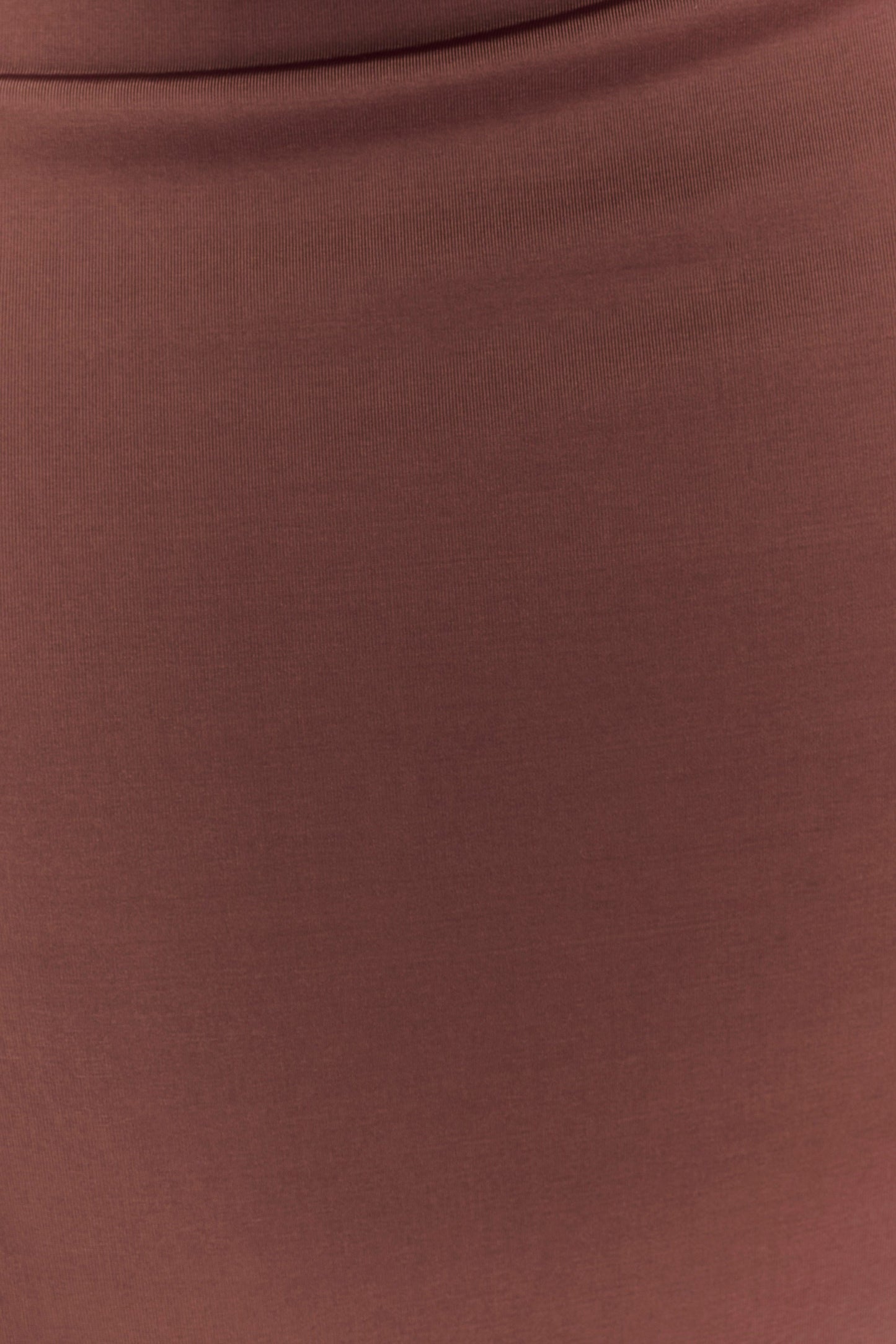 Madison Strapless Slinky Maxi Dress - Chocolate