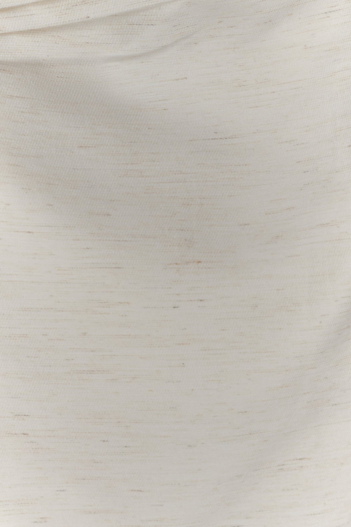 Steph Strapless Linen Mini Dress - White