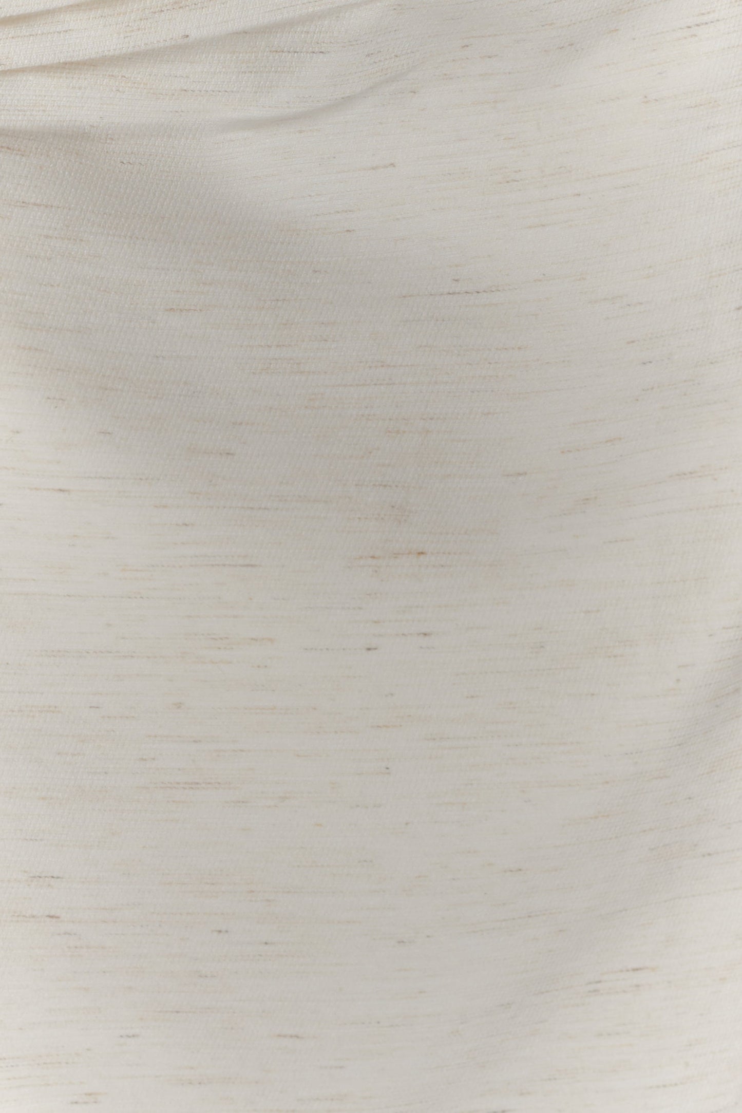 Steph Strapless Linen Mini Dress - White