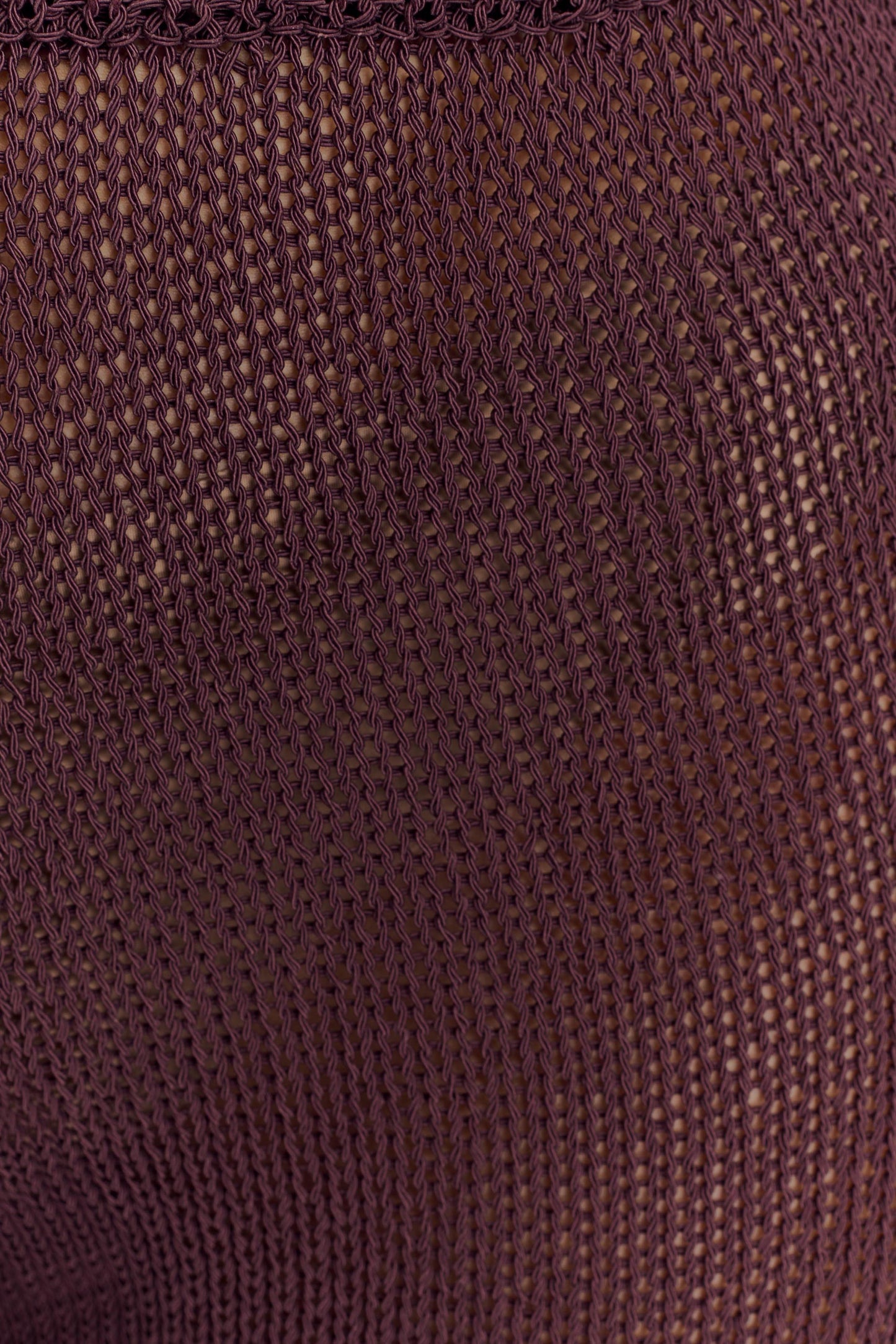 Malani Knit Top With Hardware - Chocolate