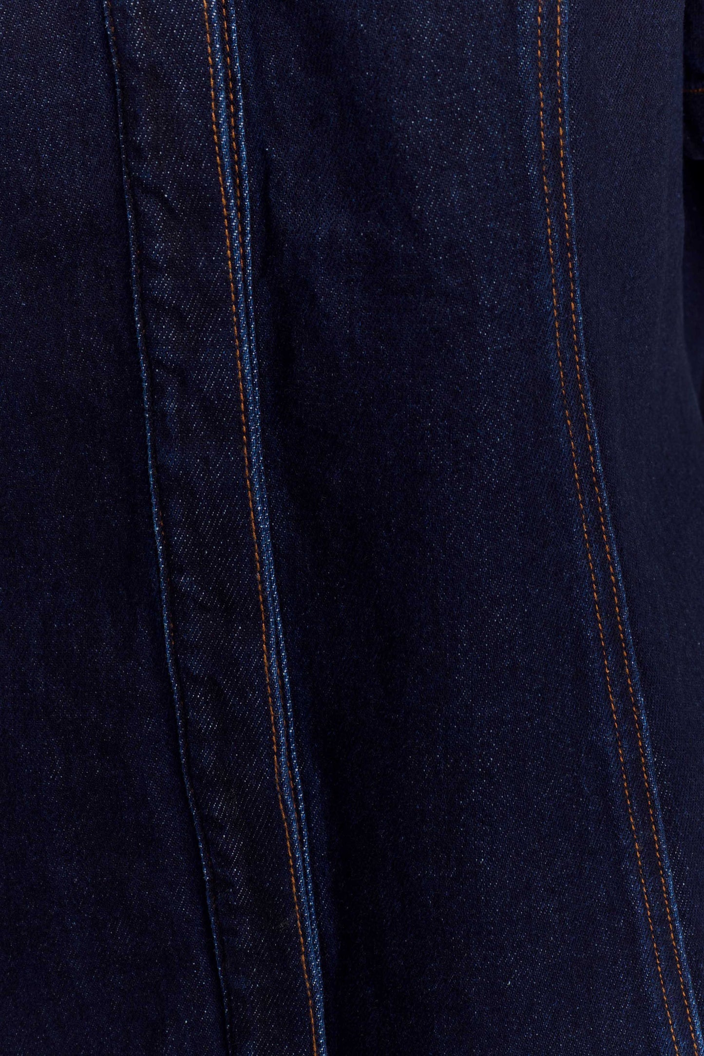 Maya Oversized Denim Shirt - Indigo Blue