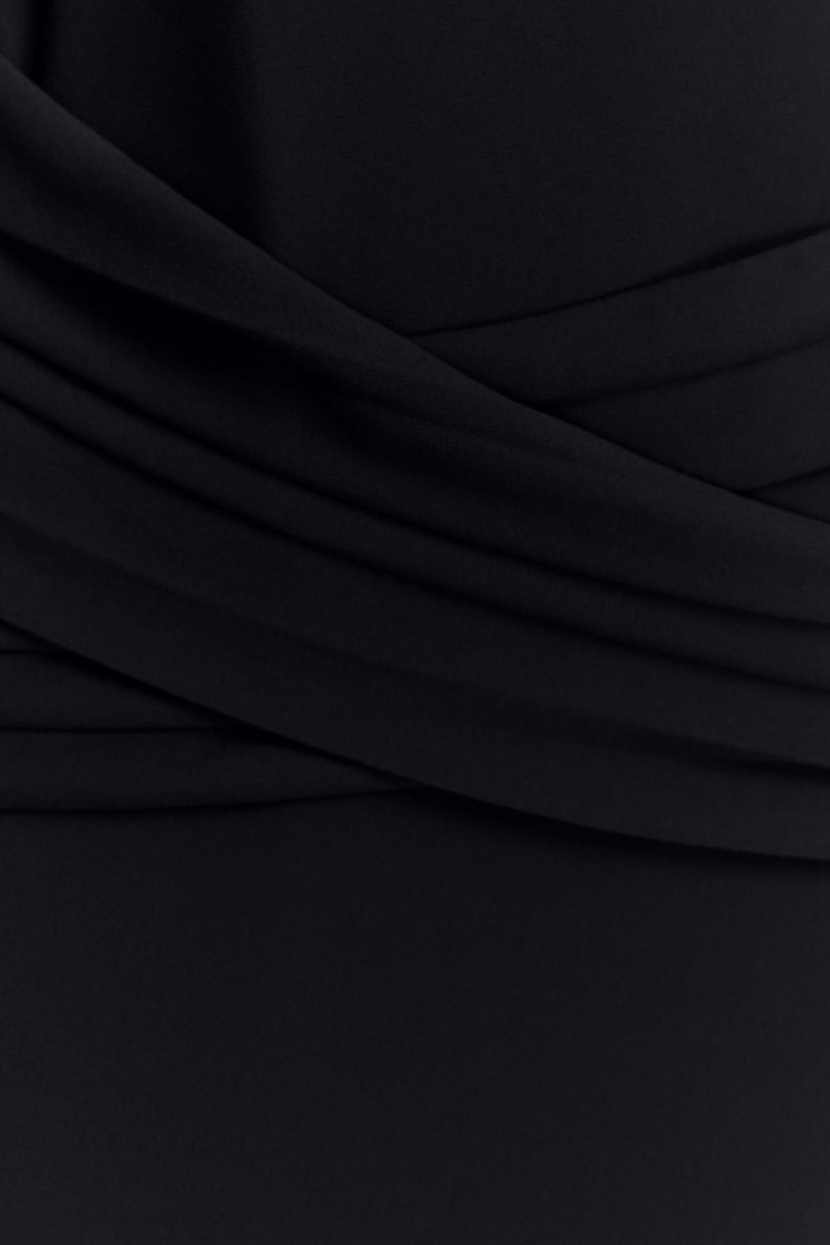 Analia Chiffon Maxi Dress - Black