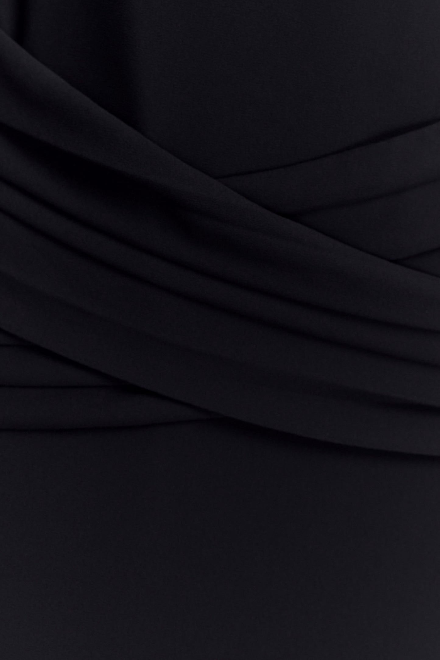 Analia Chiffon Maxi Dress - Black