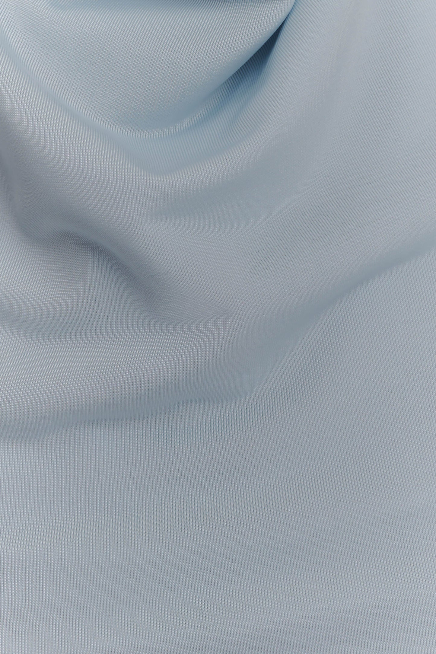 Calandra Slinky Halter Top With Hardware - Pale Blue