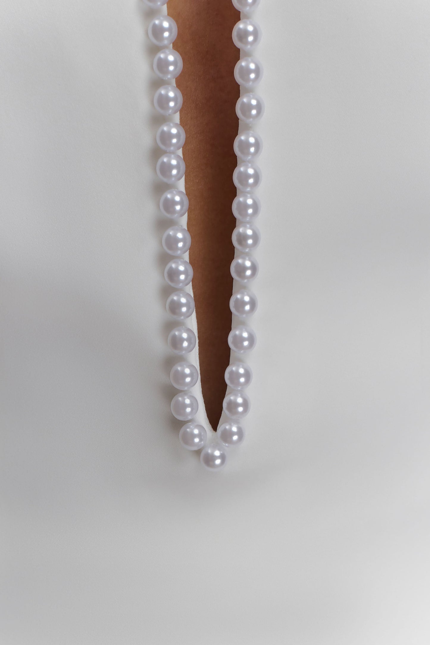 Kingsley Beaded Neckline Mini Dress - Ivory