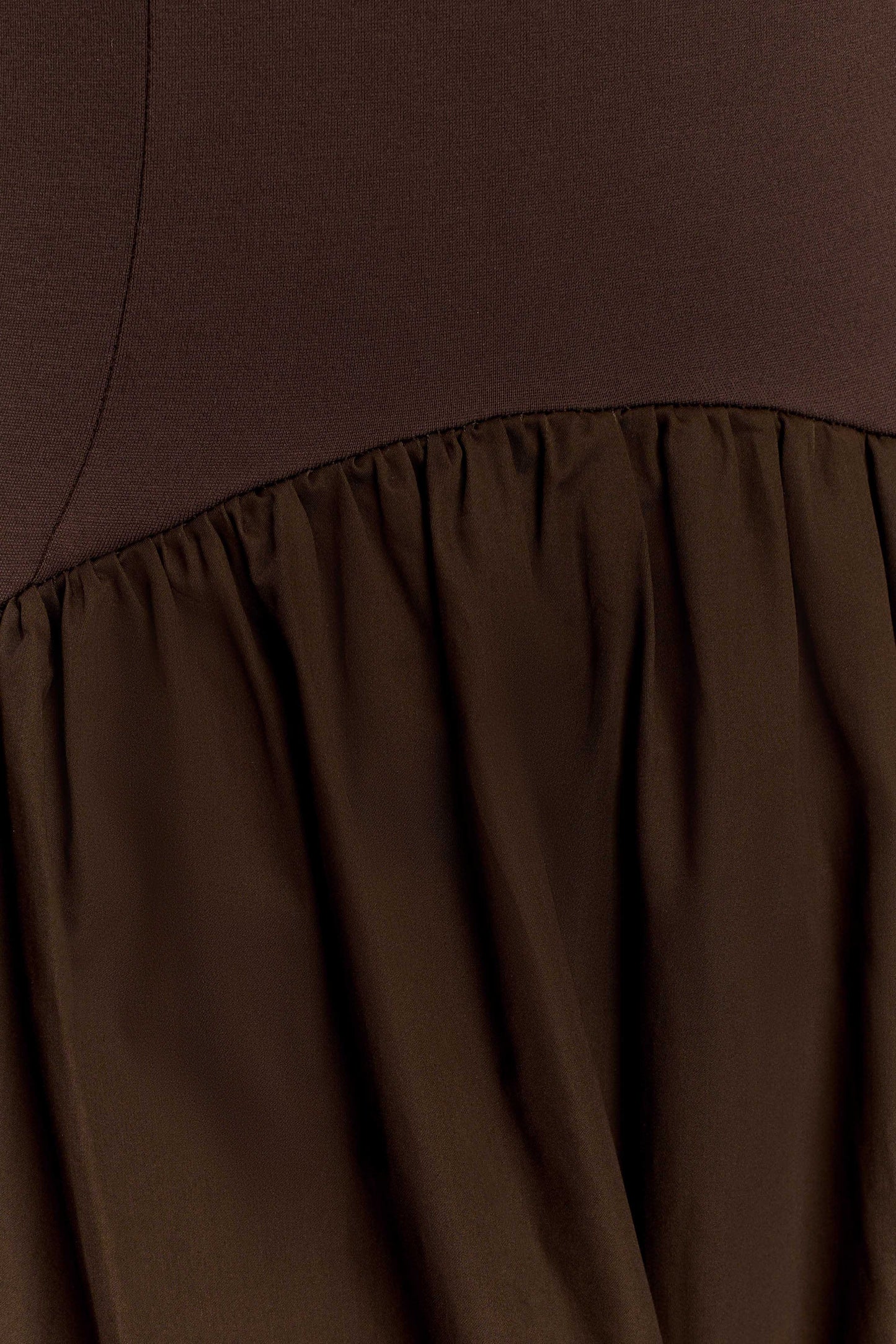 Acacia Contrast Sleeveless Maxi Dress - Chocolate