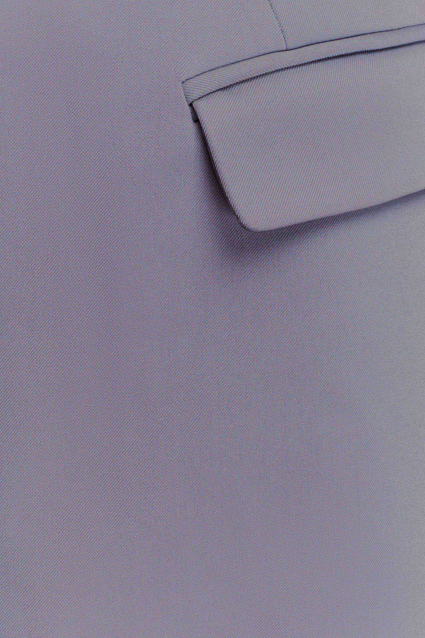 Gretchen Suiting Mini Dress - Grey