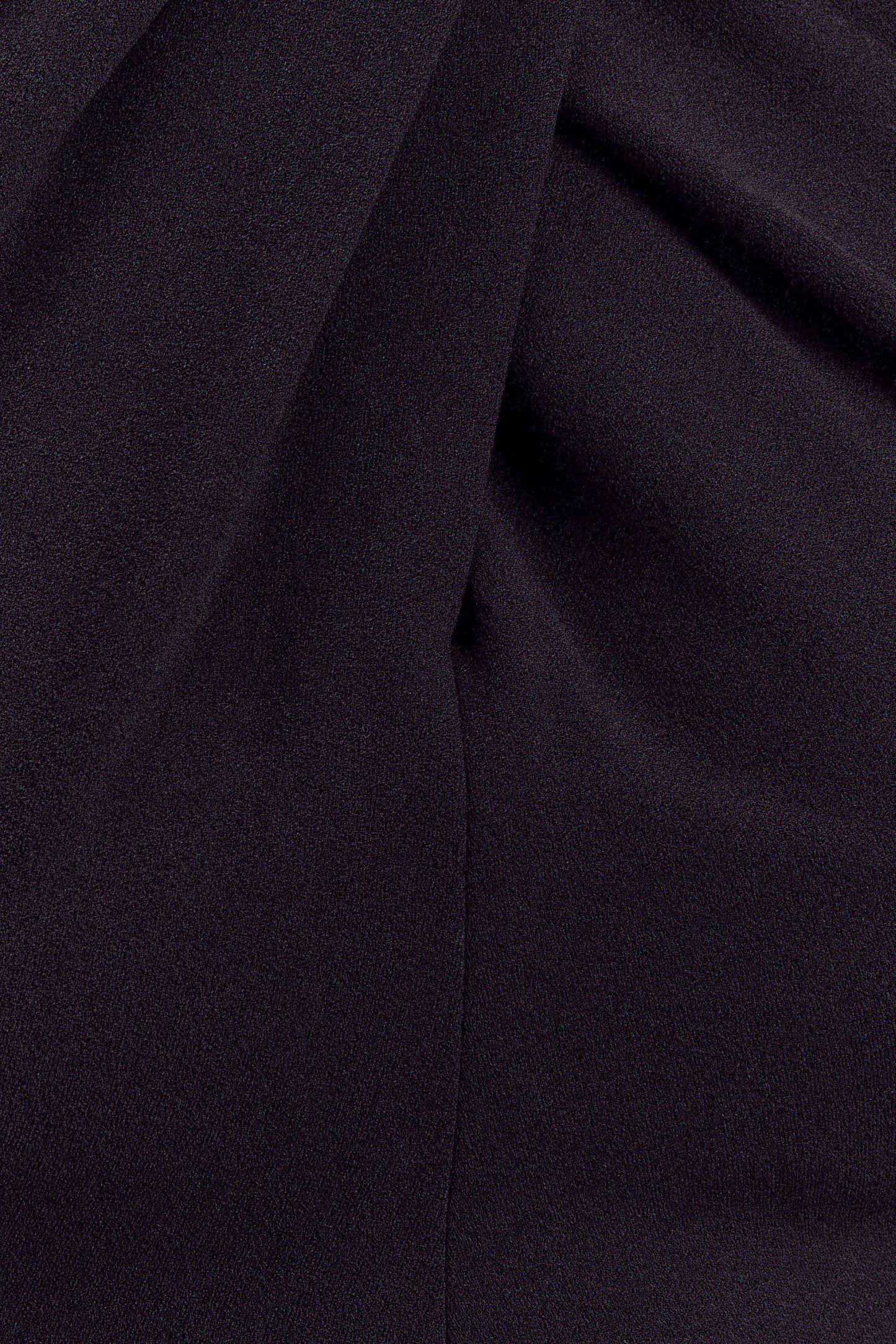 Christina Cross Over Mini Dress - Black