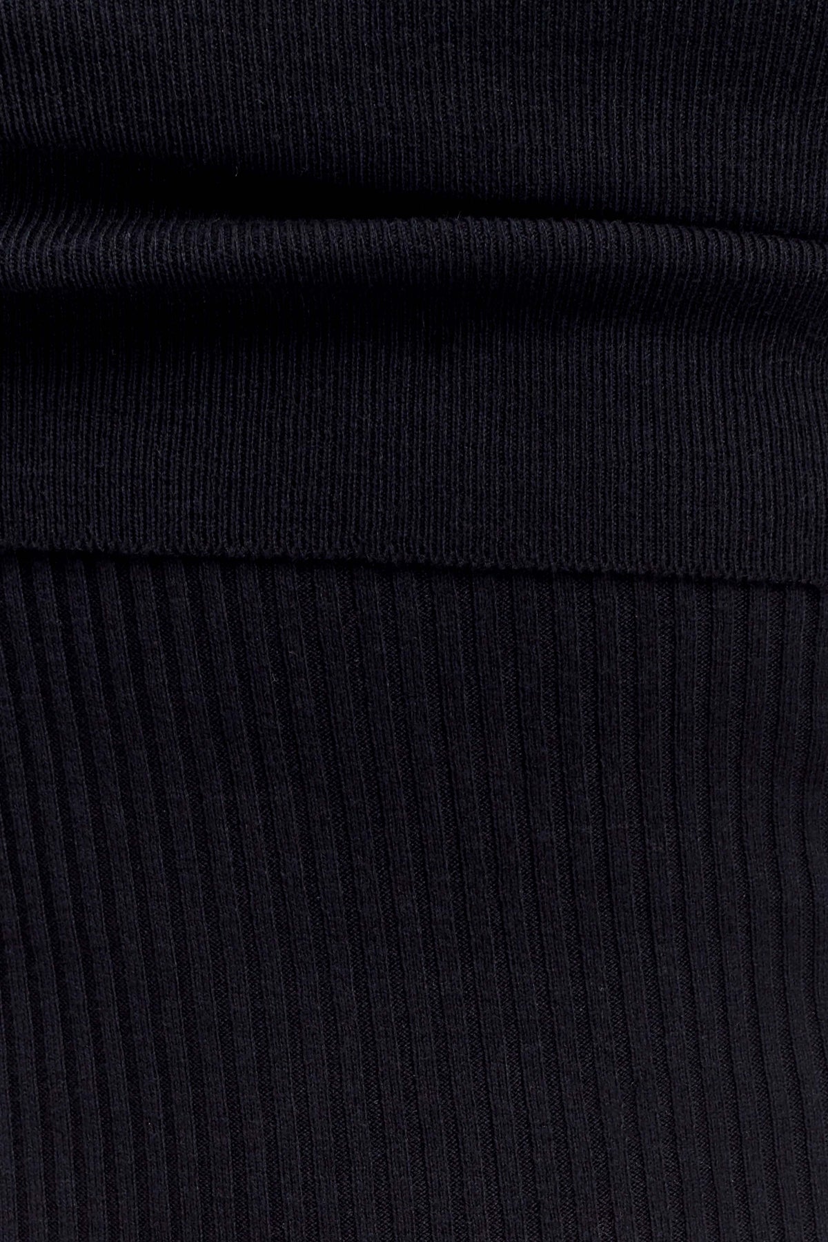 Zandie Cashmere Blend Knit Midi Dress - Black