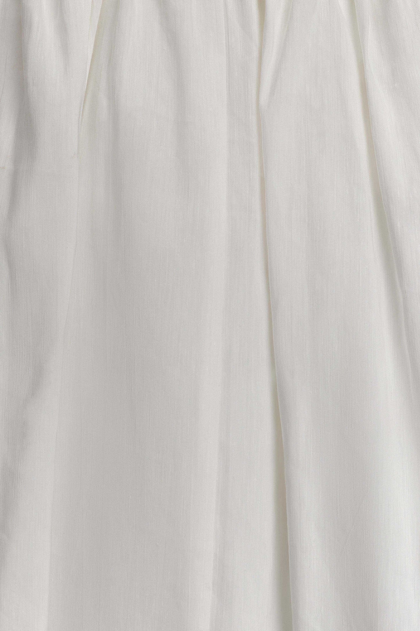 Greta Gathered Maxi Skirt - White