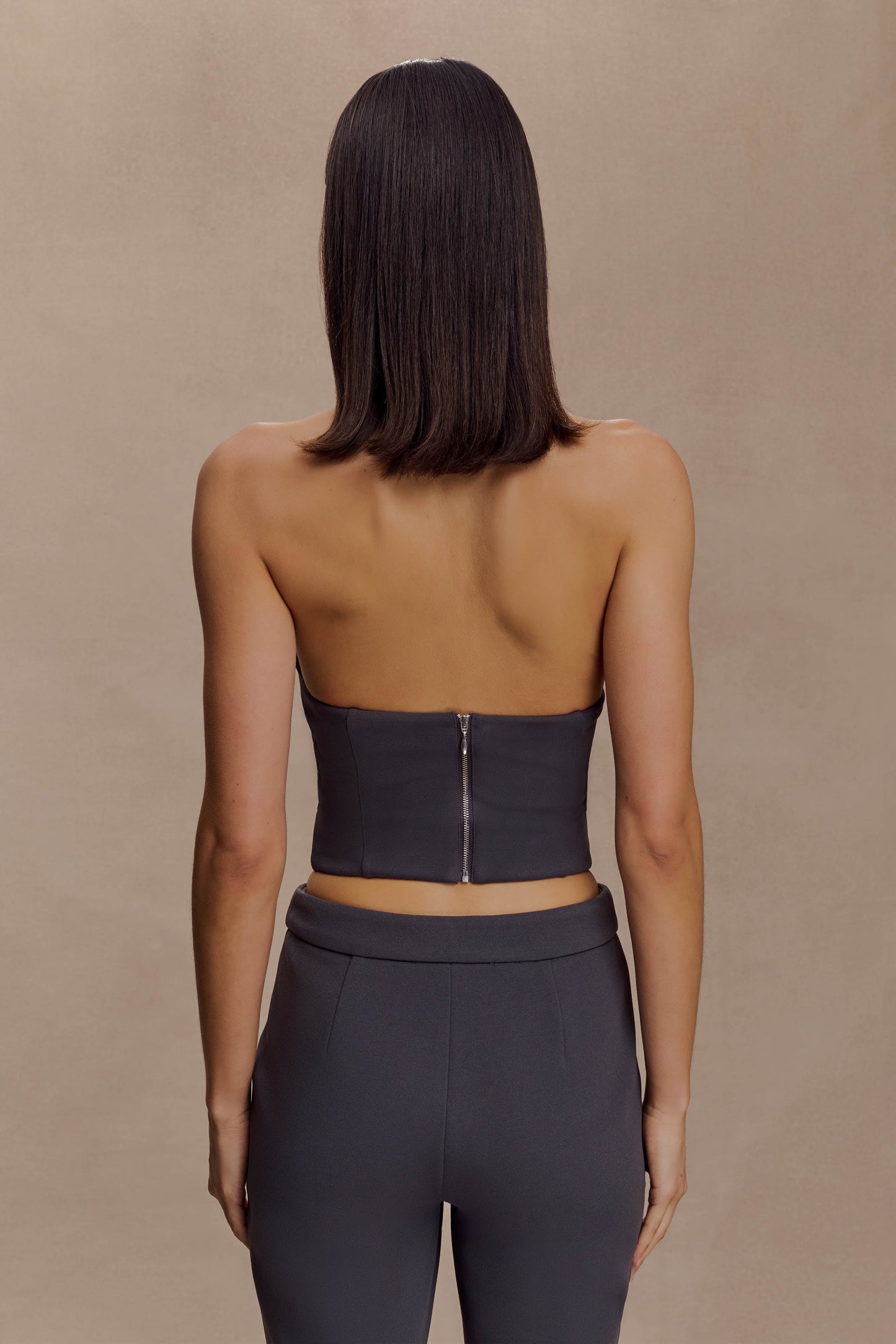 Marion Cross Over Top - Charcoal Shadow