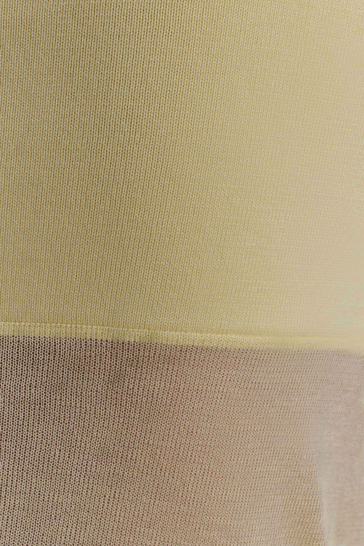 Tanyel Sheer And Bandage Knit Maxi Skirt - Lemon