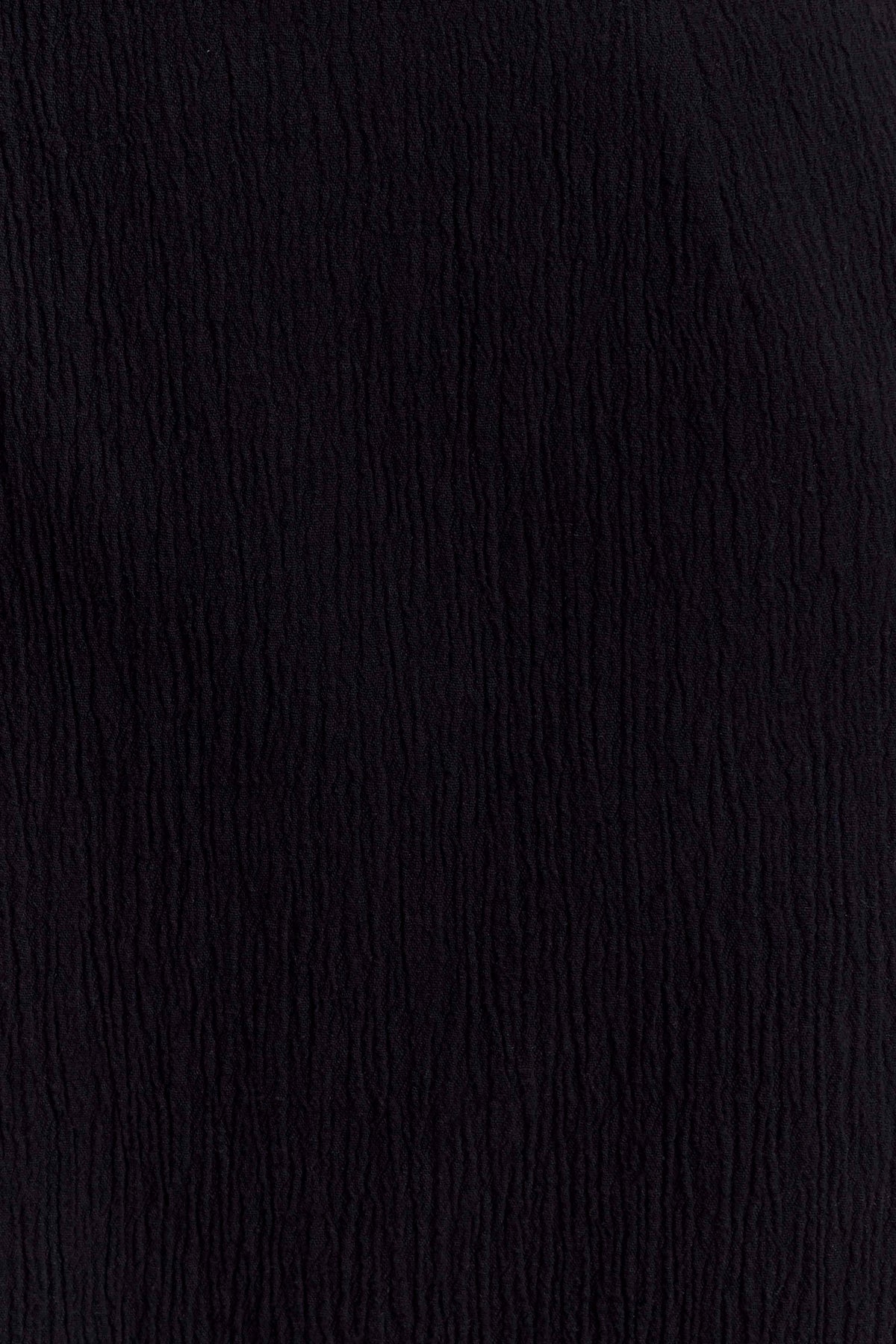 Dayana Cotton Mini Skirt - Black