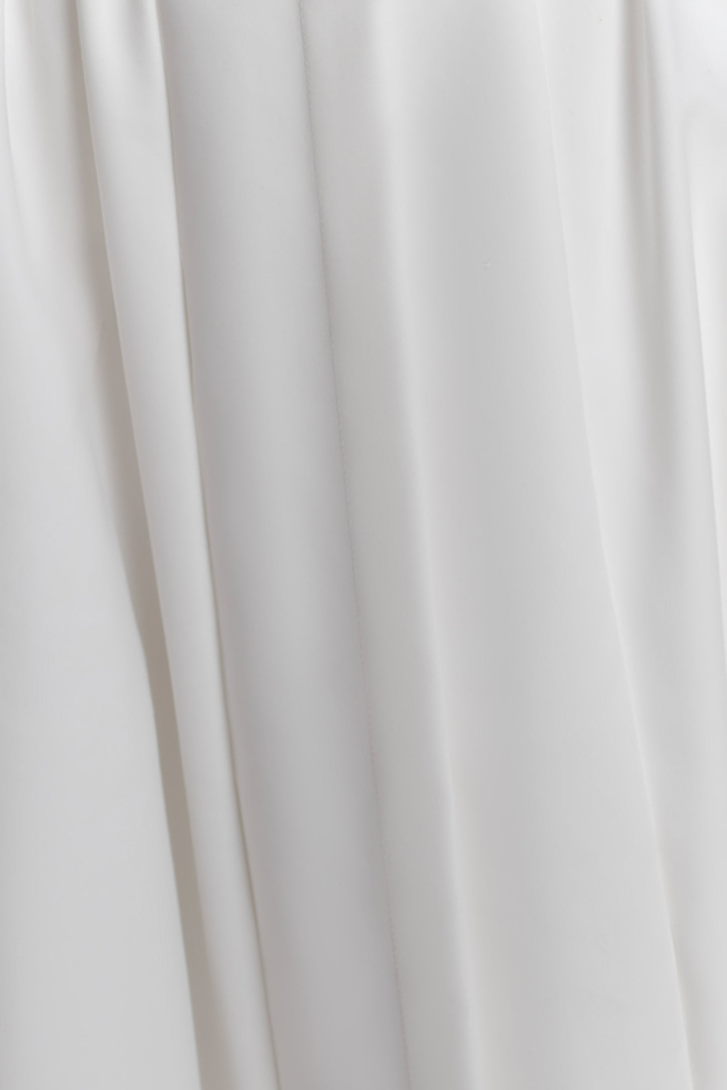 Monika Gathered Waist Cotton Midi Dress - White