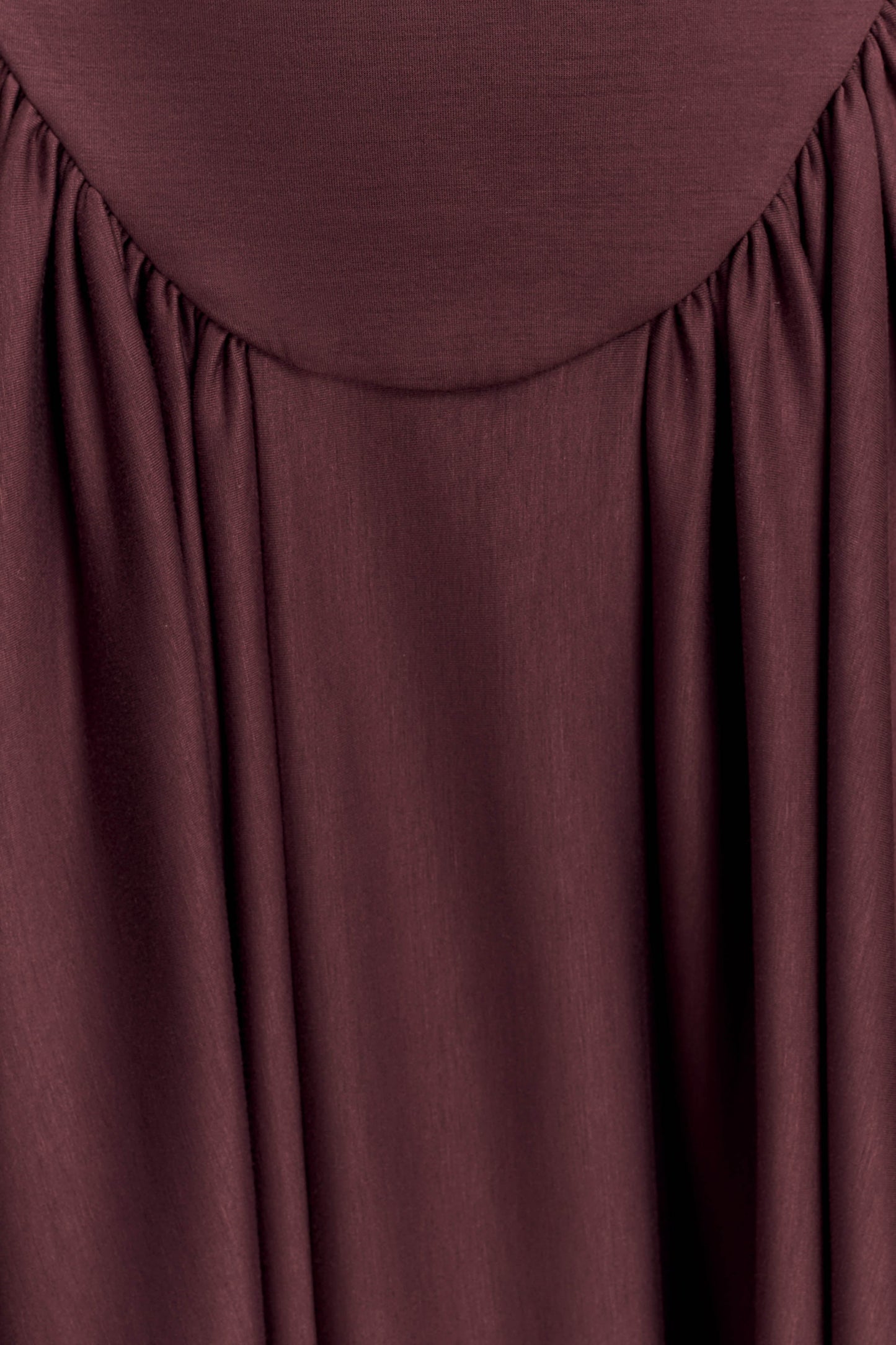 Angelina Scuba Halter Midi Dress - Chocolate