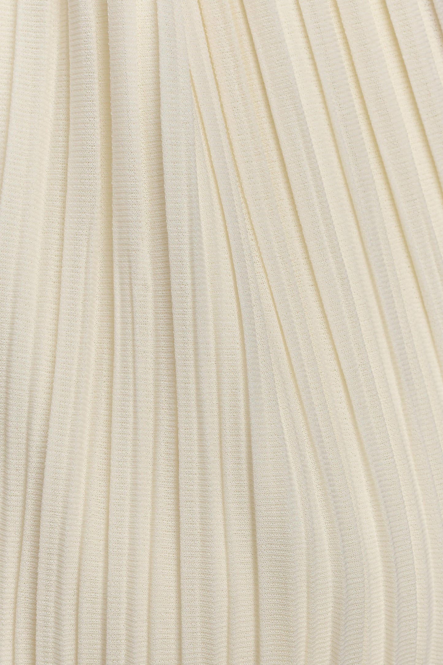 Amaris Sleeveless Plisse Halter Top - Lemon