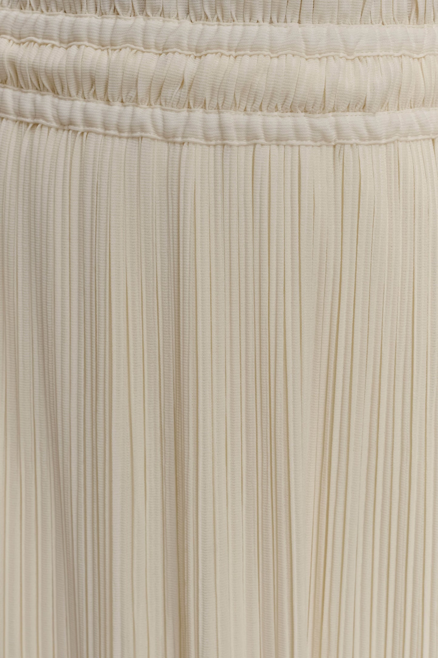 Amaris Gathered Plisse Maxi Skirt - Lemon