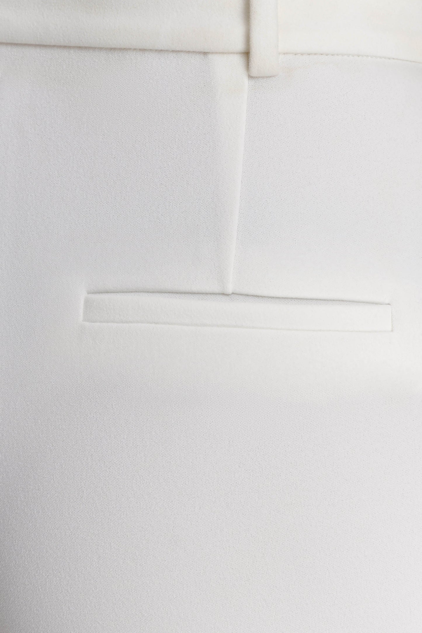 Maude Crepe Straight Leg Pants - Ivory