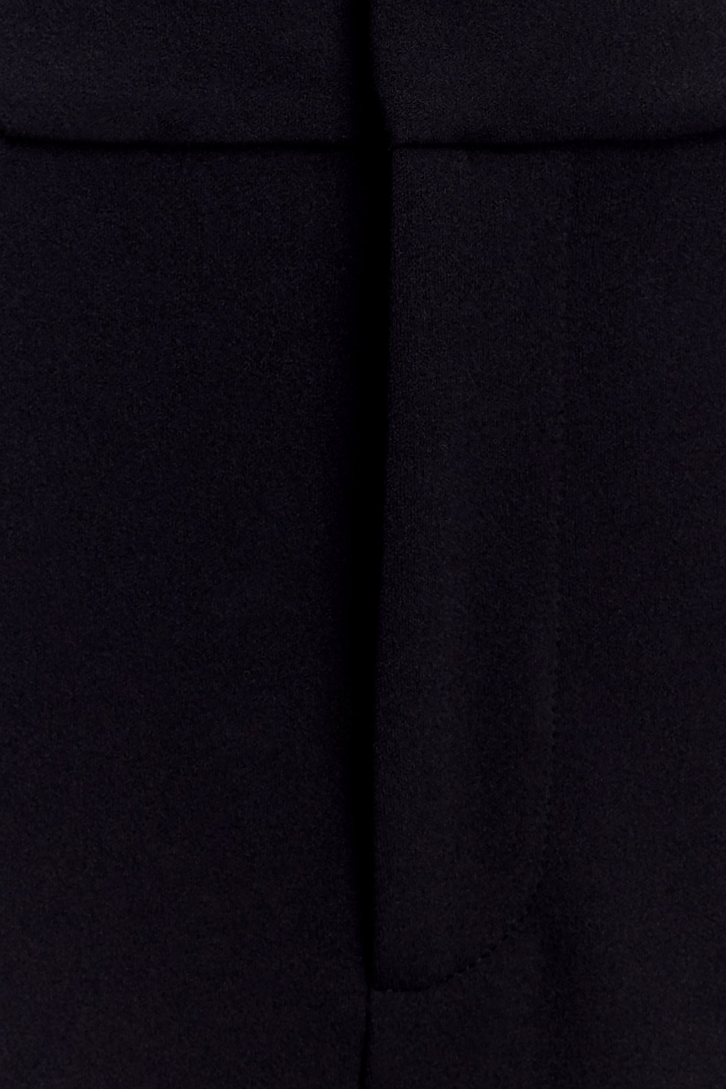 Maude Crepe Straight Leg Pants - Black